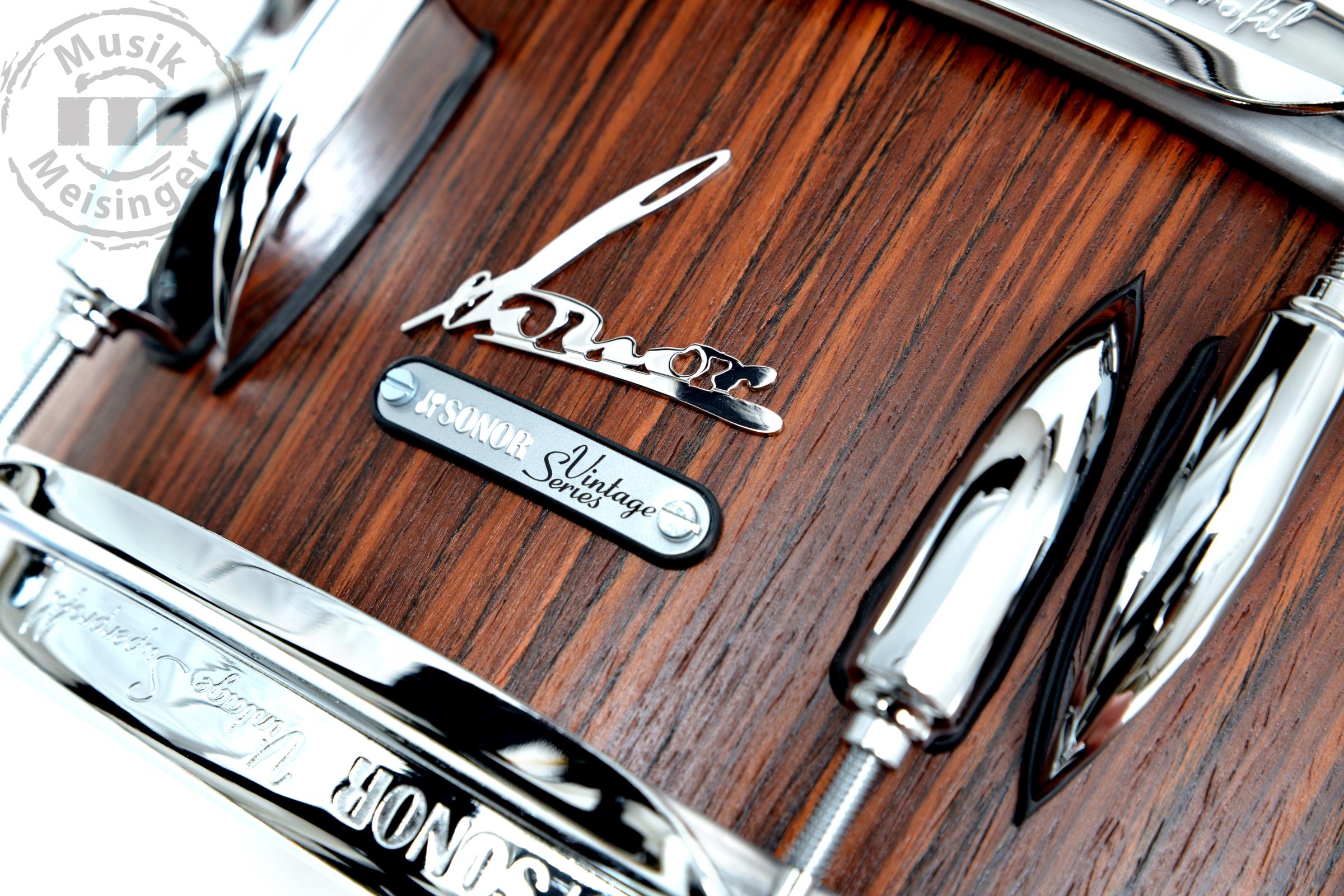 Sonor Vintage 14x5 Snare Rosewood Semi Gloss