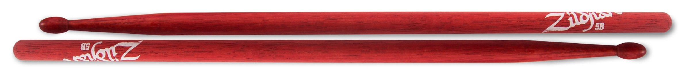 Zildjian Sticks Hickory 5B Red Wood Tip 5BWR