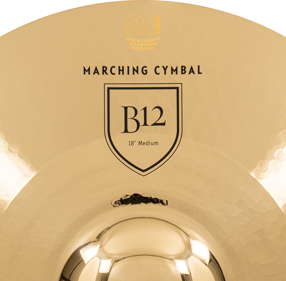 Meinl MA-B12-18M Marching Cymbals
