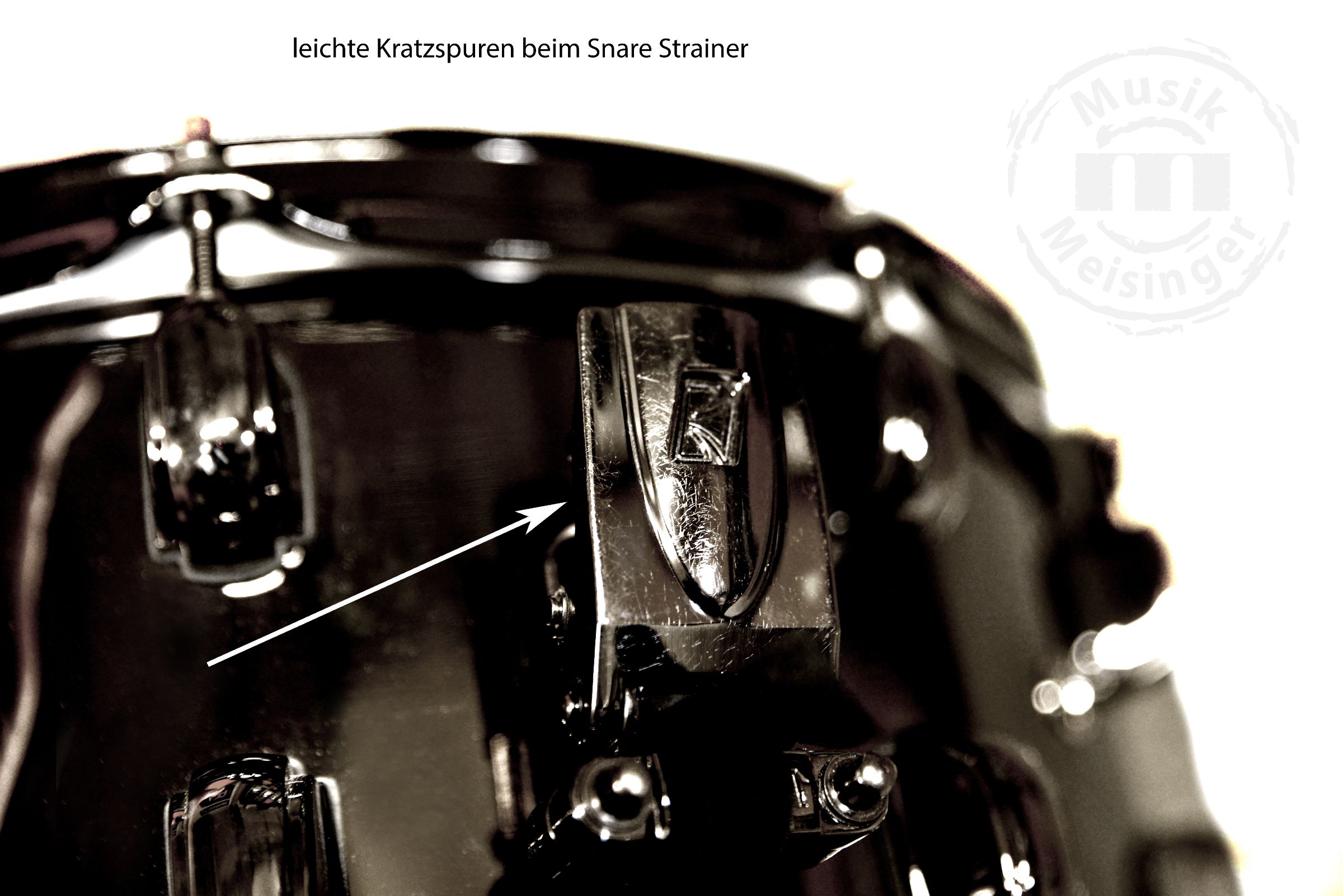 Tama LBR1465 Black Brass Snaredrum gebraucht
