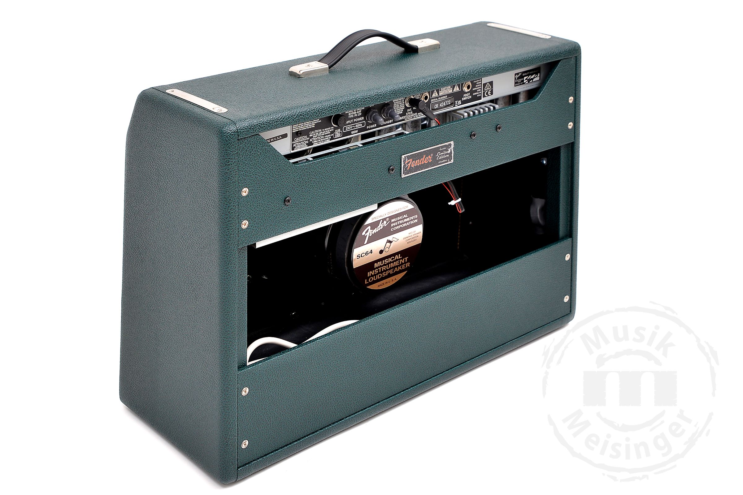 FENDER DELUXE REVERB BRIT GREEN 230V EU