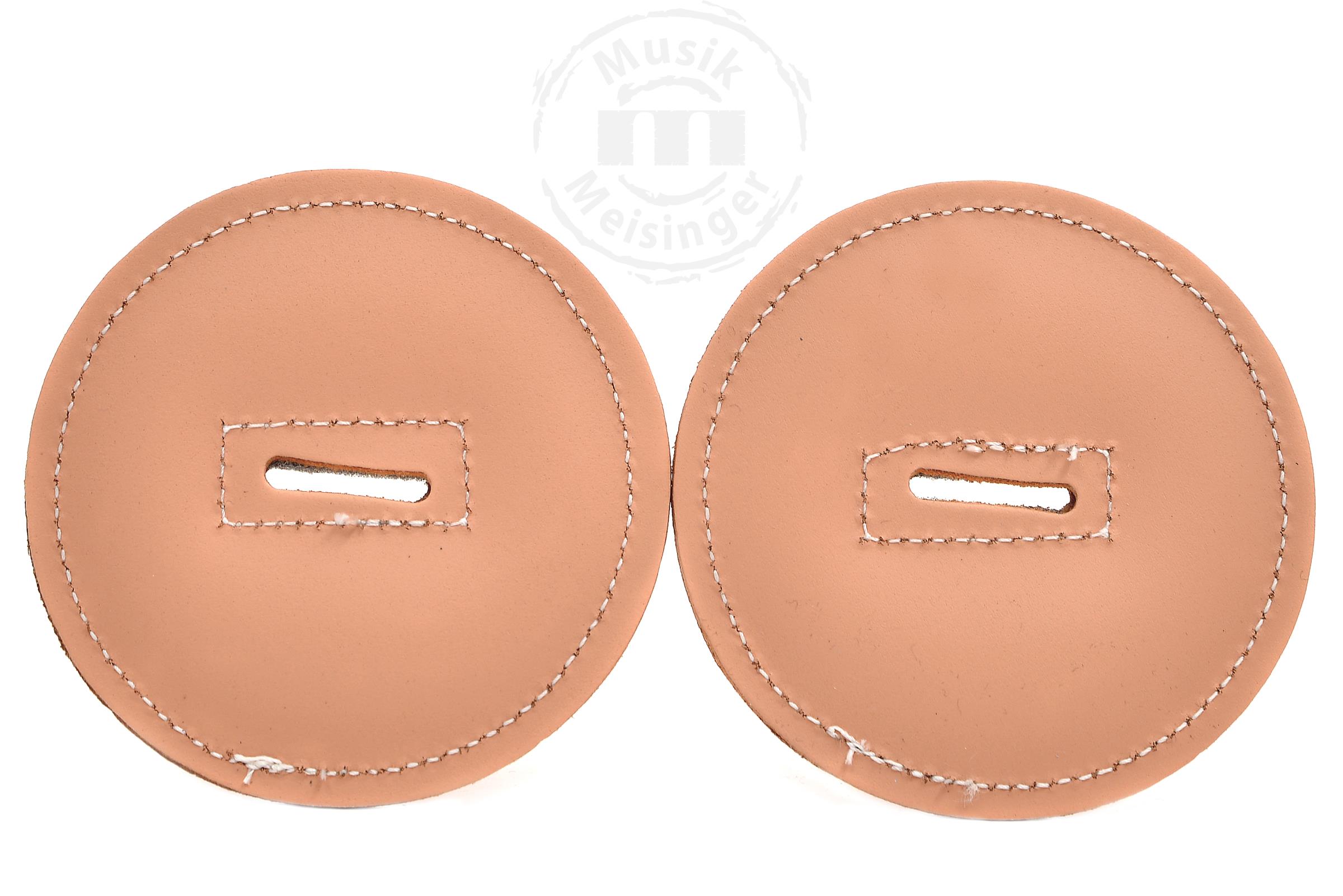 Zildjian Beckenpads Leder, braun (Paar)