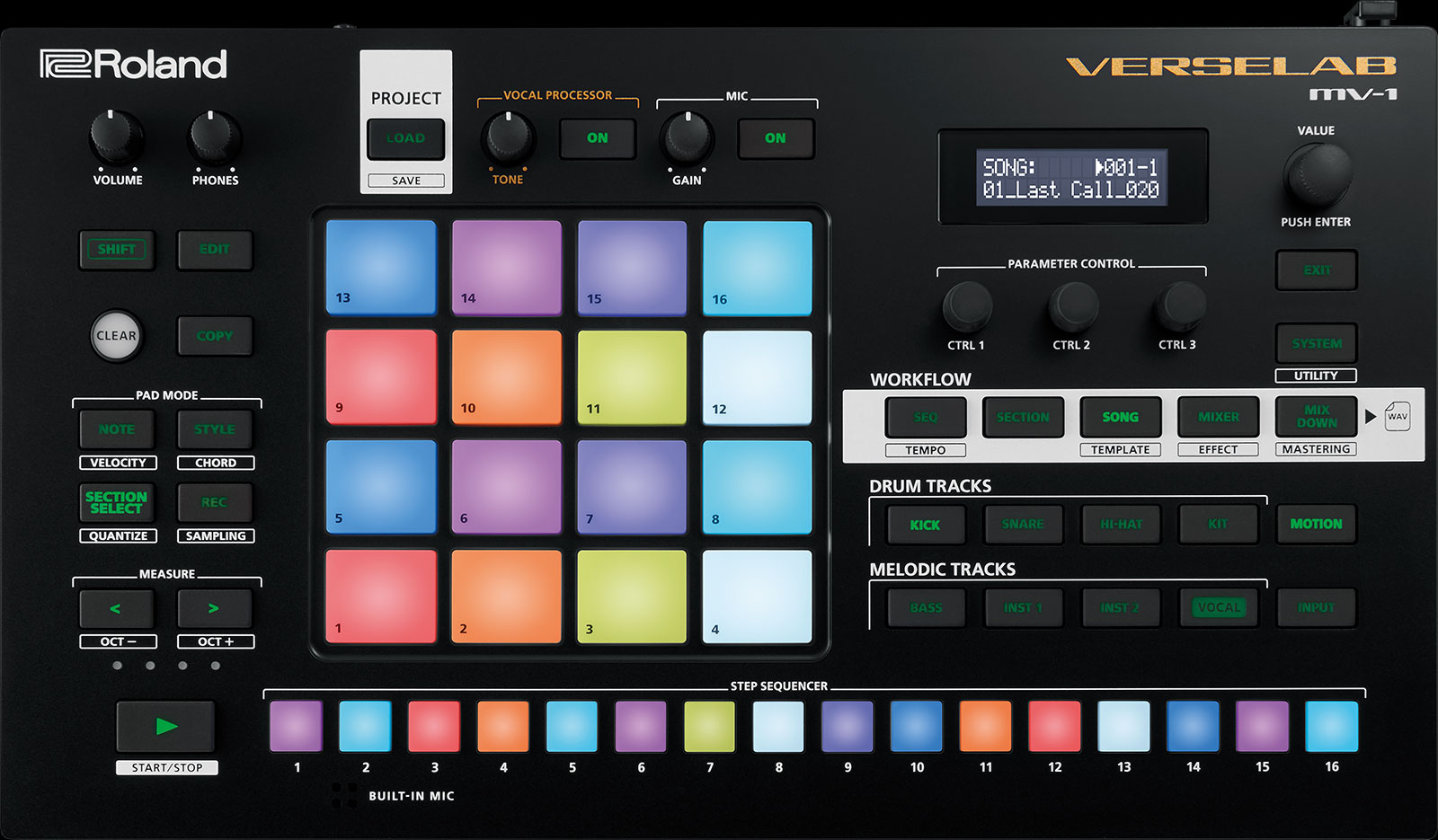 Roland MV-1 Verselab