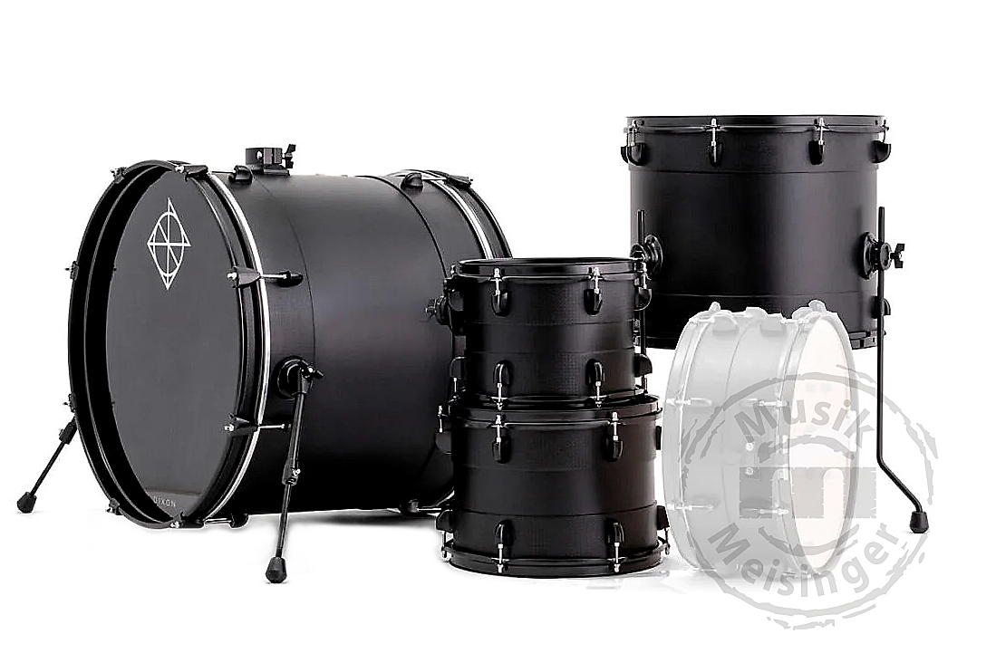 Dixon Fuse Shellset Maple Ninja Black with Central Groove