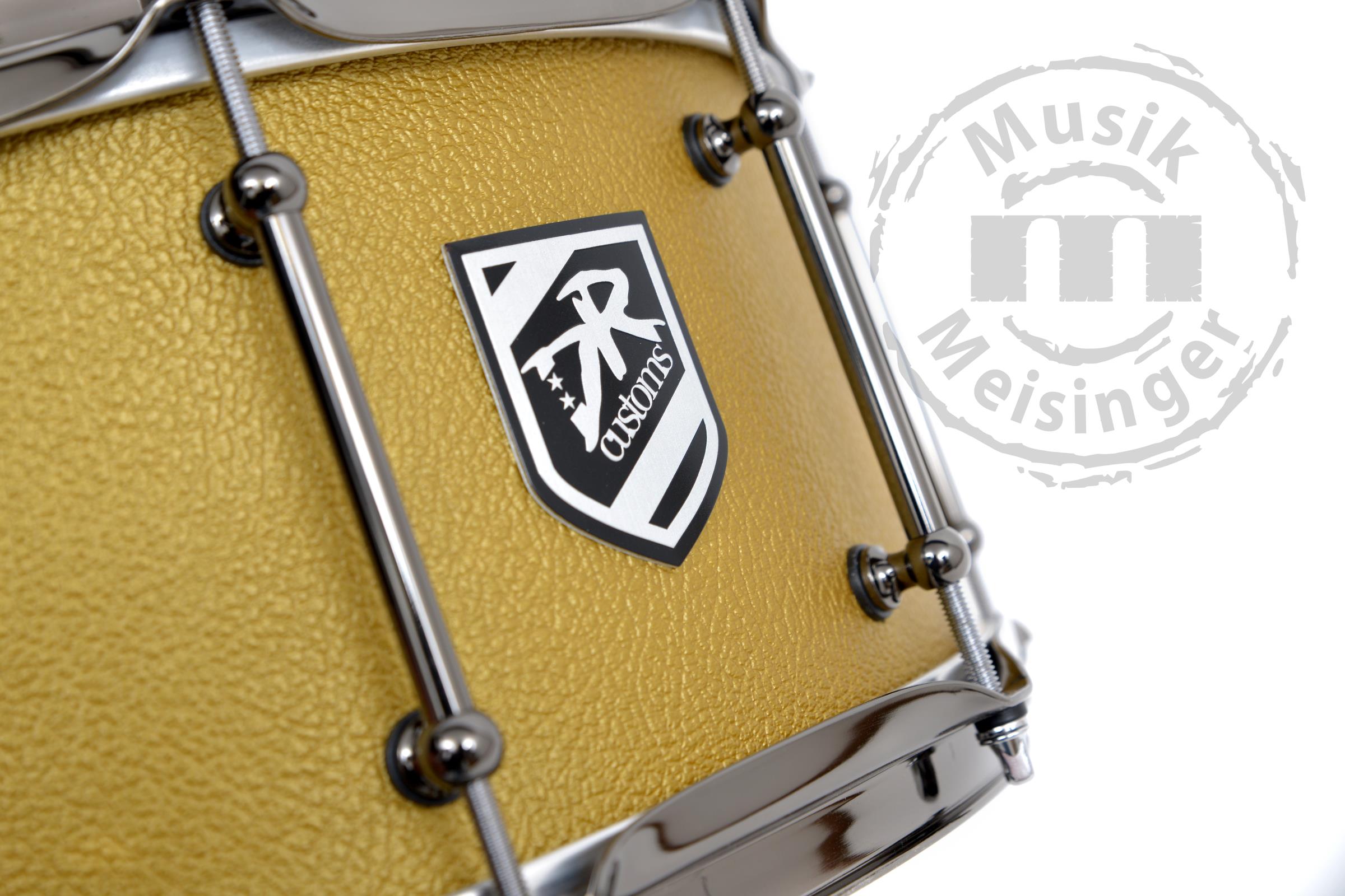 DR Customs Snare 14x6,5 Gold