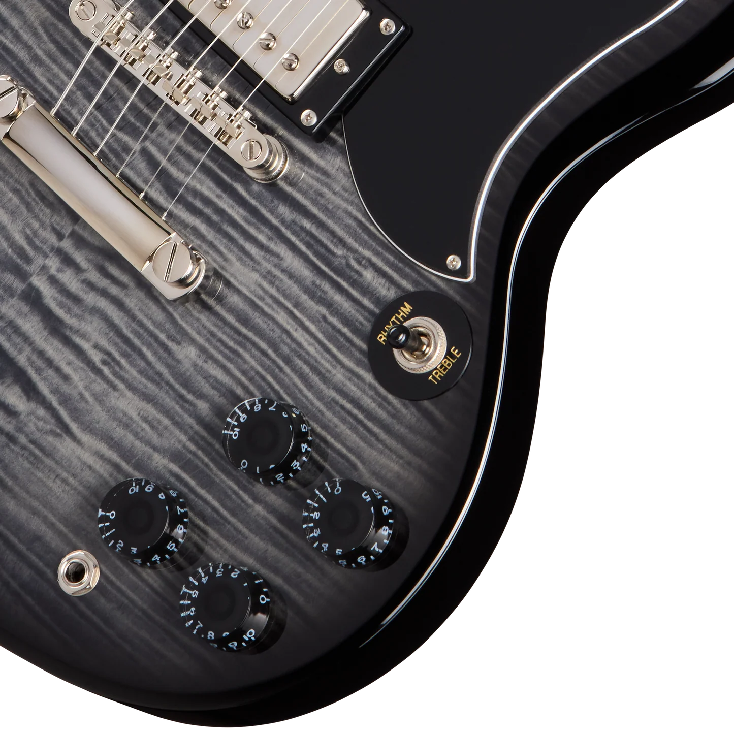 EPIPHONE SG Tribute Plus Ebony Burst