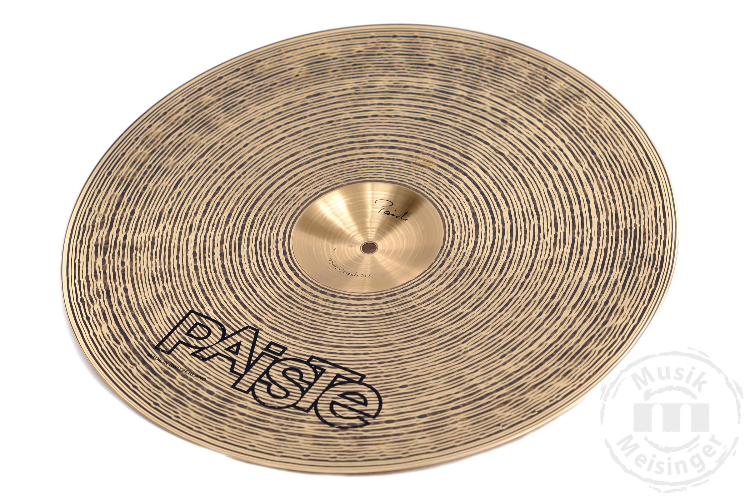 Paiste Traditional 20" Thin Crash