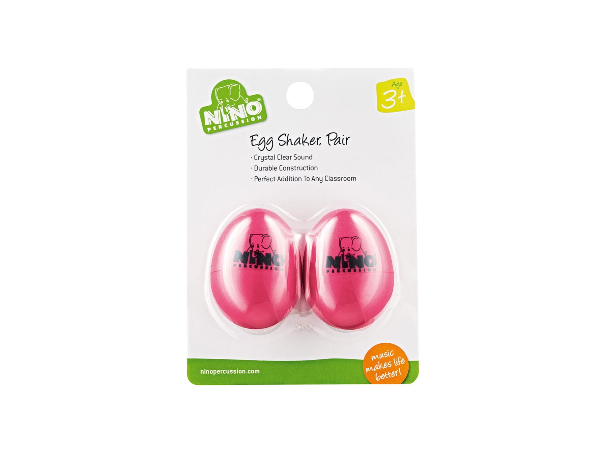 Nino NINO540SP-2 Egg Shaker 2er Set Pink