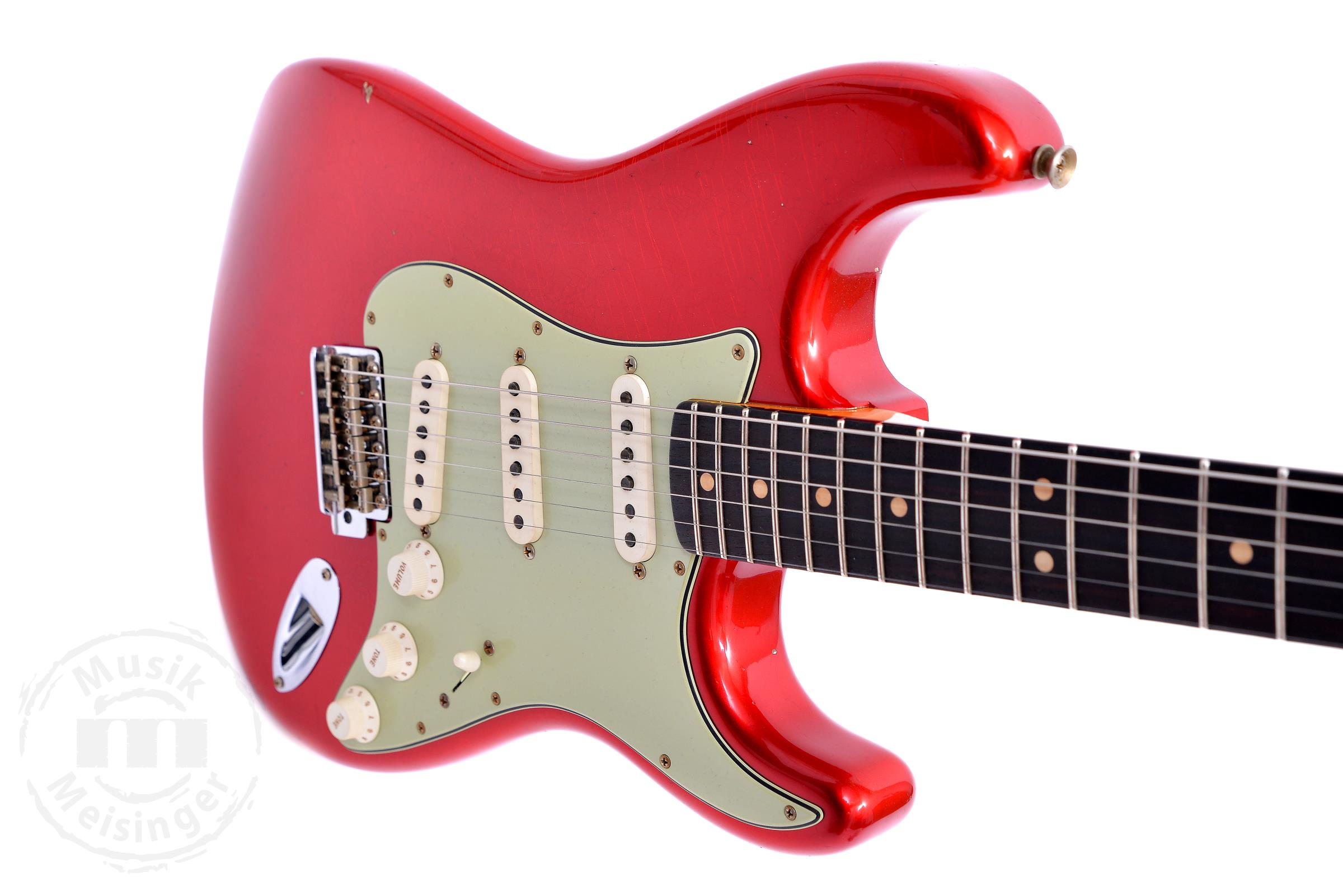FENDER Custom Shop 1963 Strat Journey Man Candy Apple Red FENDER Custom Shop 1963 Strat Journey Man Candy Apple Red