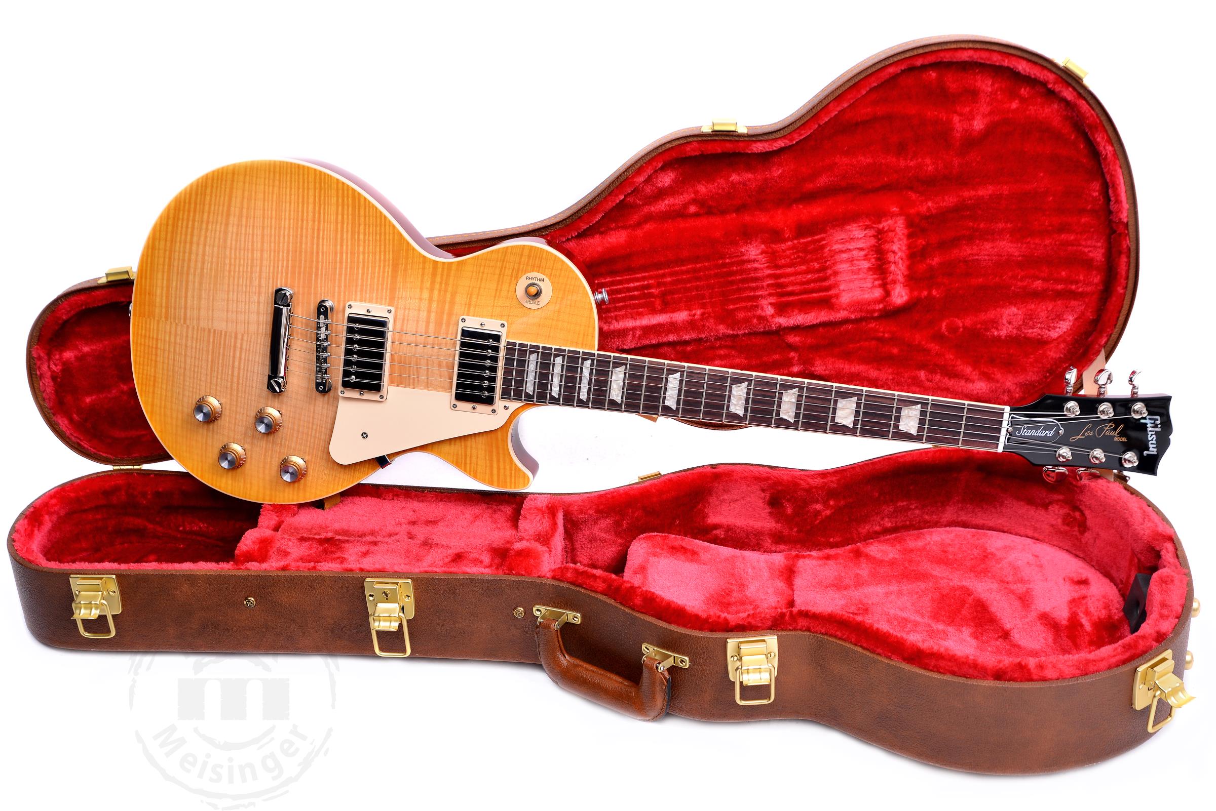 GIBSON Les Paul Standard 60s Custom Shop Top Lemon Burst