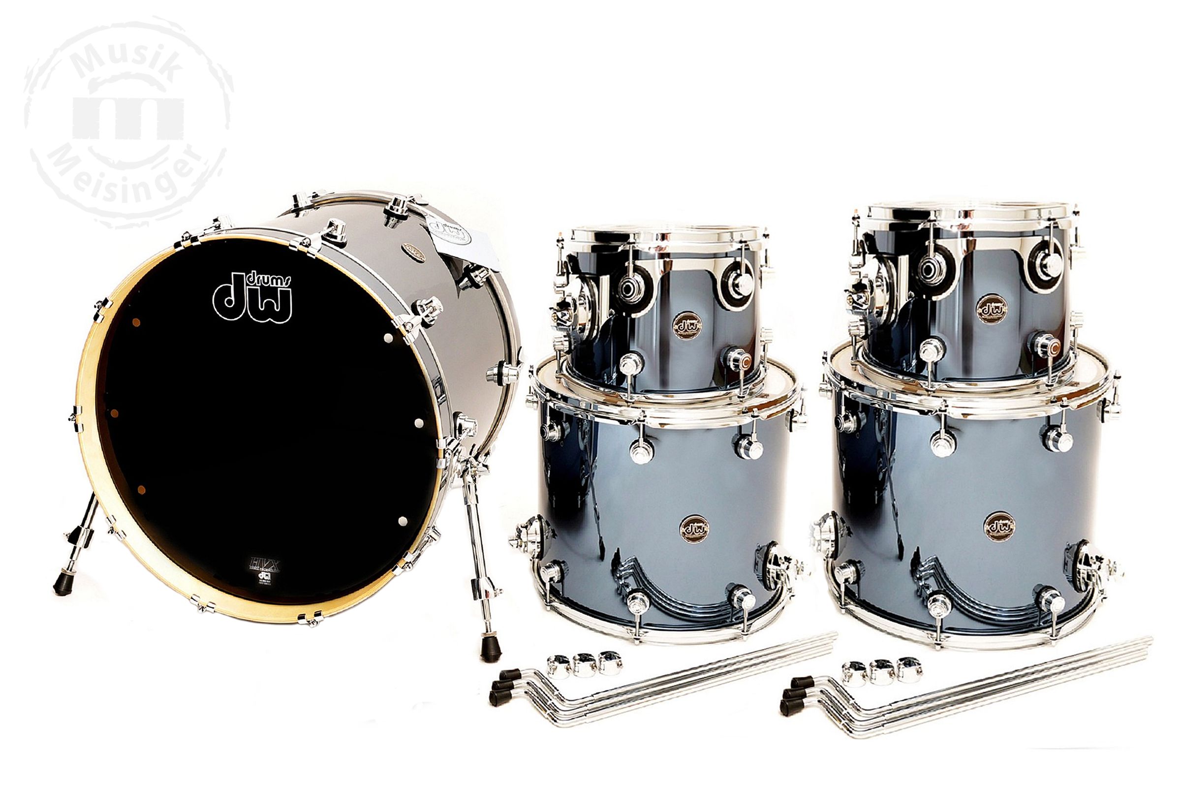 dw Performance Shellset 22B/10T/12T/14FT/16FT Chrome Shadow