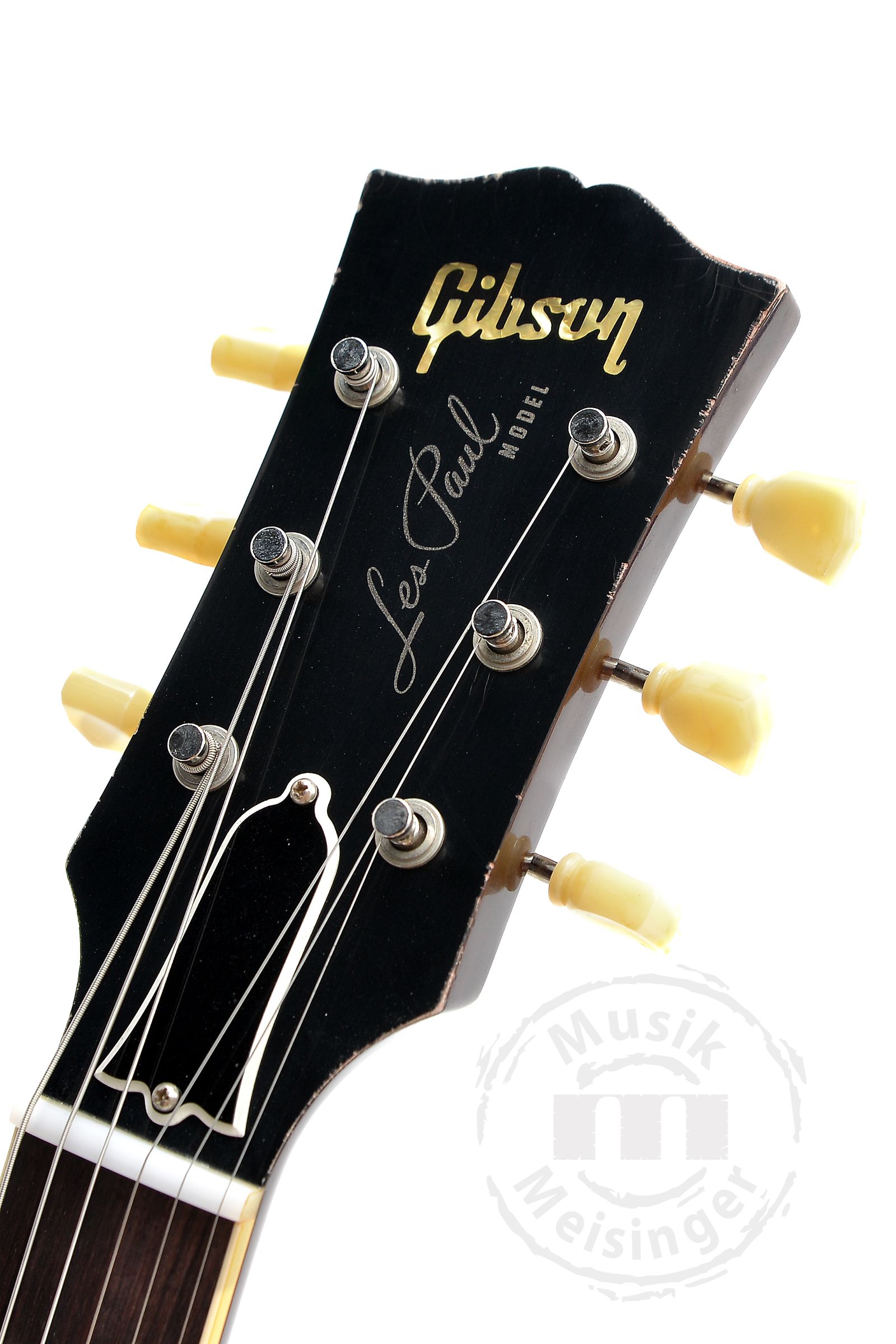 GIBSON 57 Les Paul Standard Goldtop Darkback Light Aged NH
