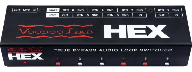 VOODOO LAB HEX Audio Loop Switcher