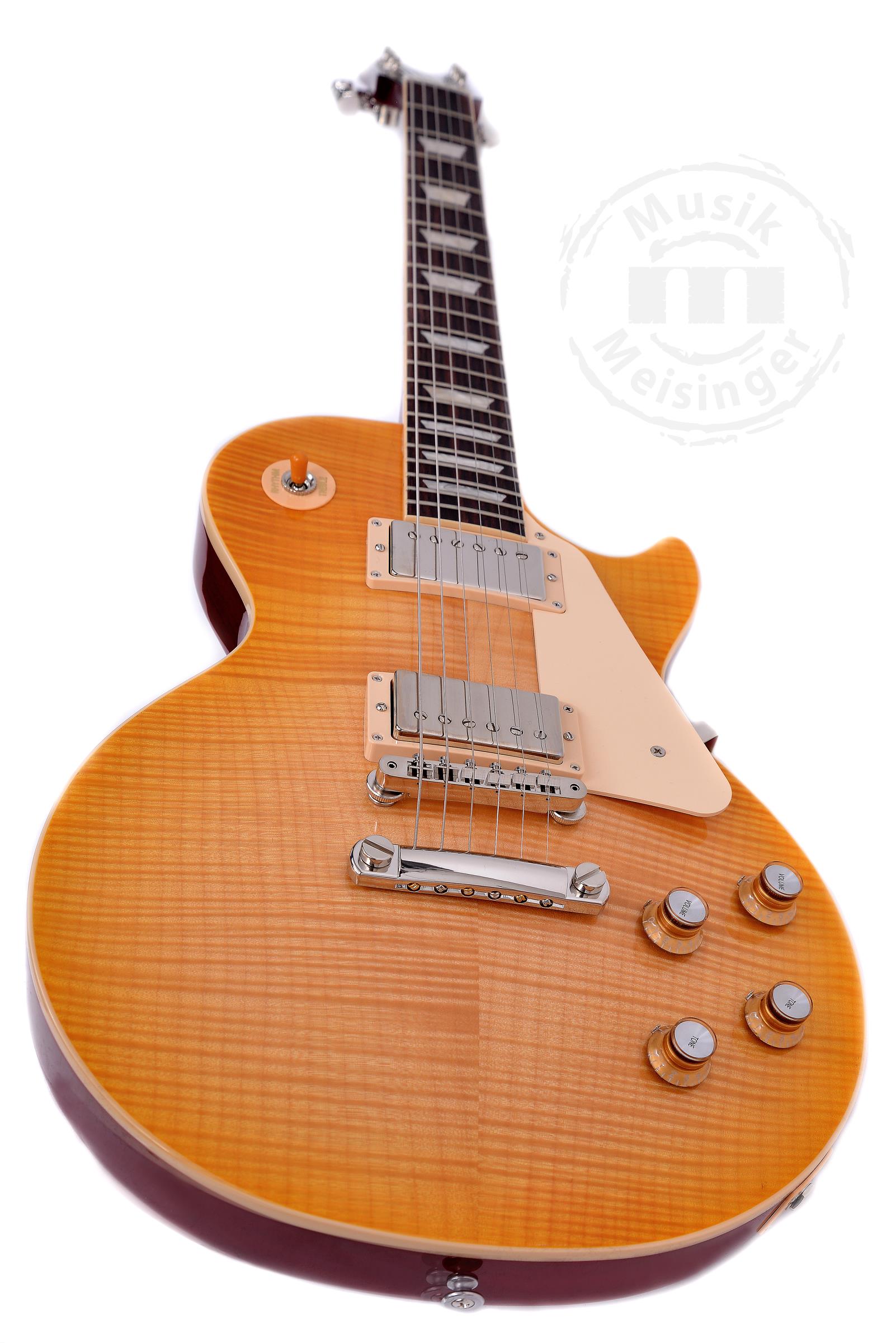 GIBSON Les Paul Standard 60s Custom Shop Top Lemon Burst