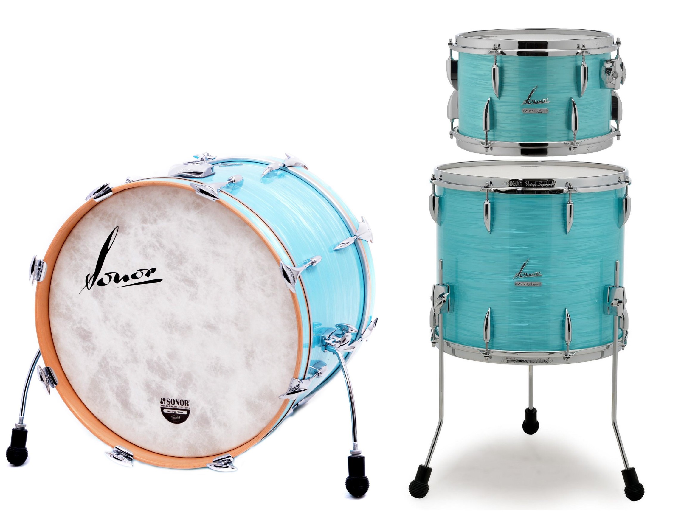 Sonor Vintage 20BD(WM)/12TT/14FT California Blue