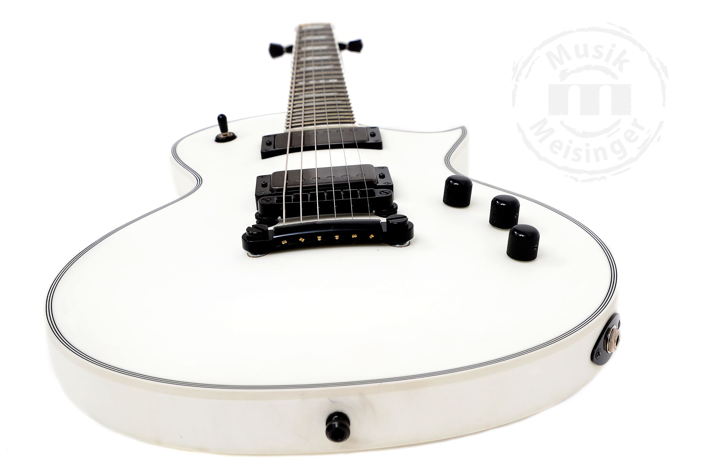 ESP E-II Eclipse Snow White Satin #GEBRAUCHT