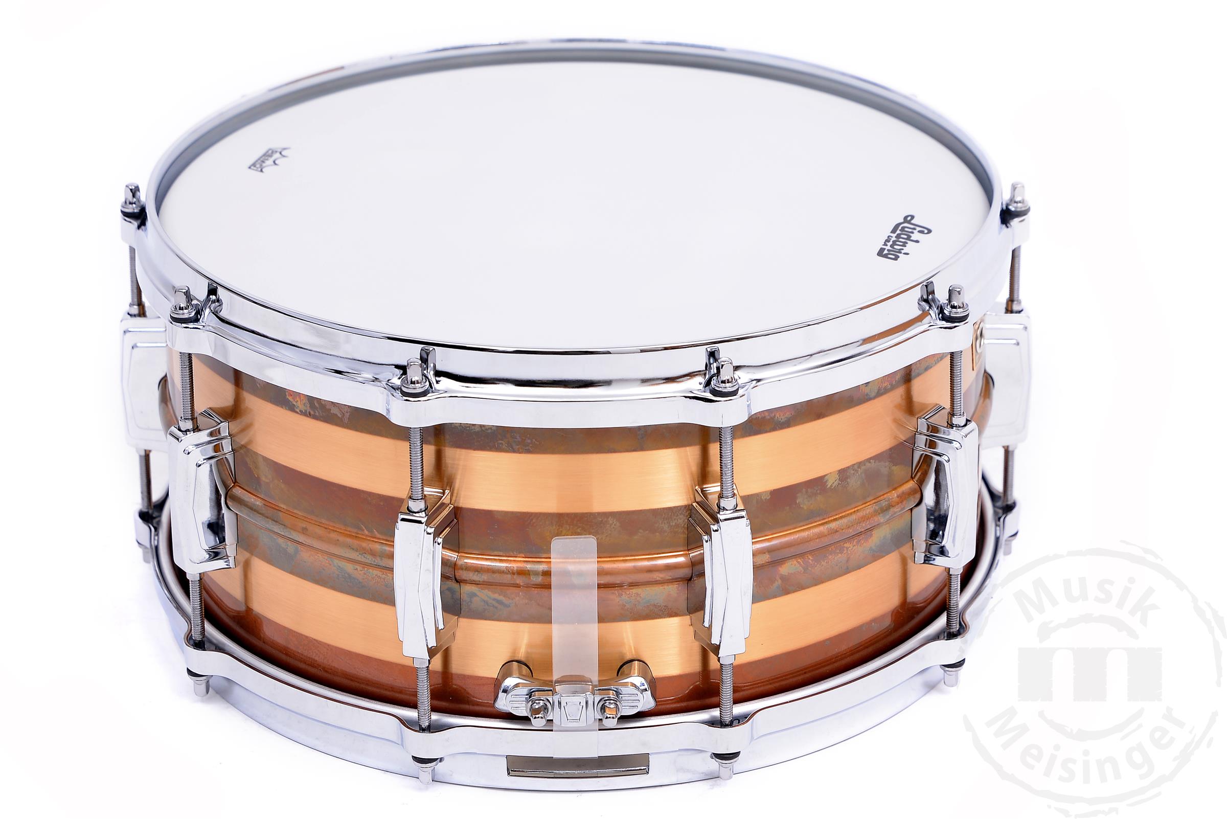 Ludwig LB552RS 14"x6,5" Striped Bronze Phonic Snare