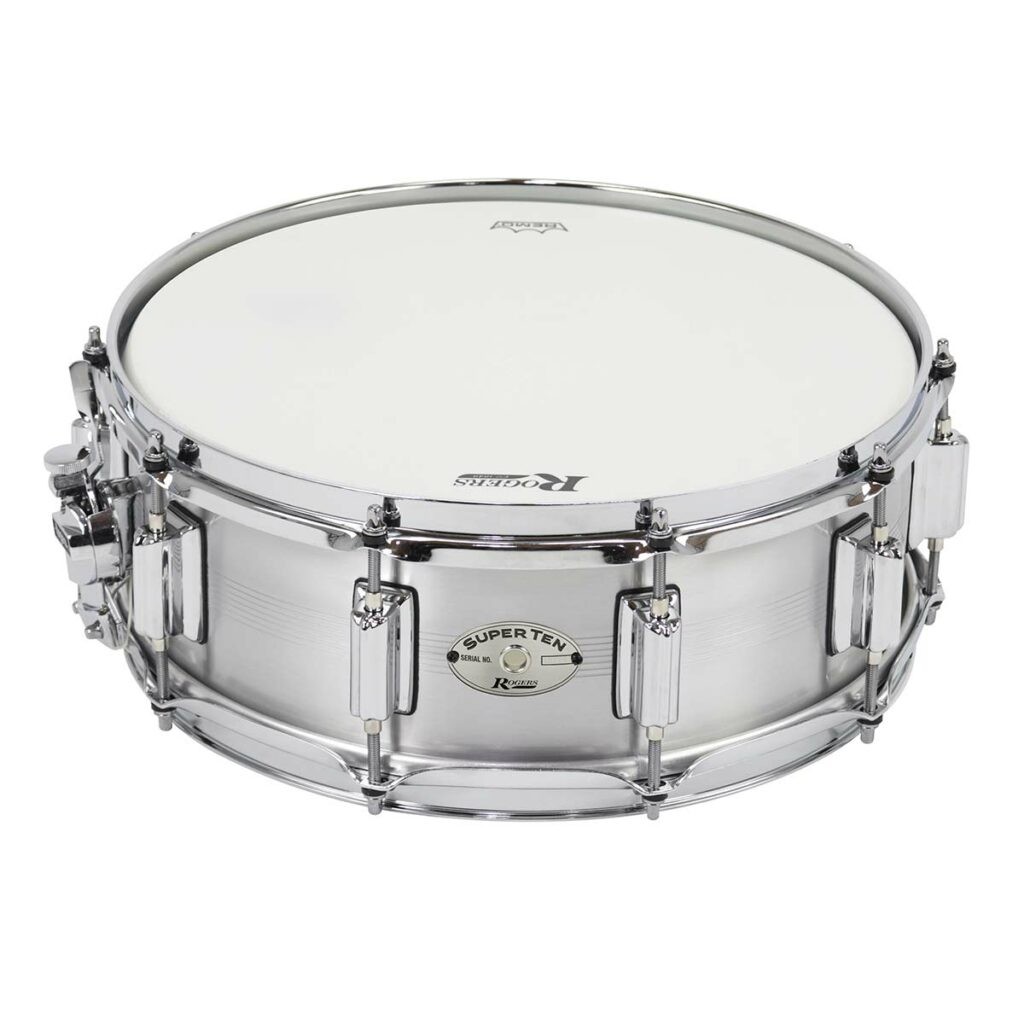 Rogers 14x5 Super Ten 7 Line Snare Alu