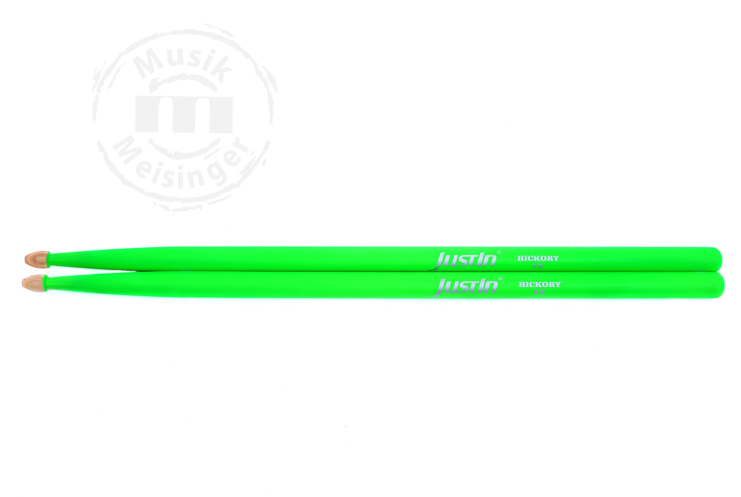 Justin 5B Hickory Sticks Grün