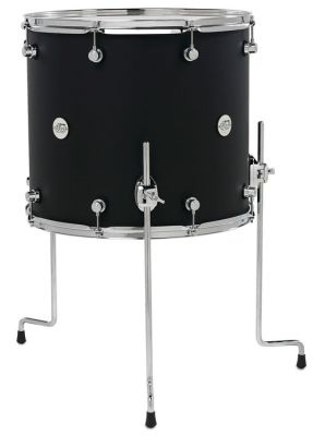 dw Design 18x16 Floortom Black Satin (Kundenretoure)