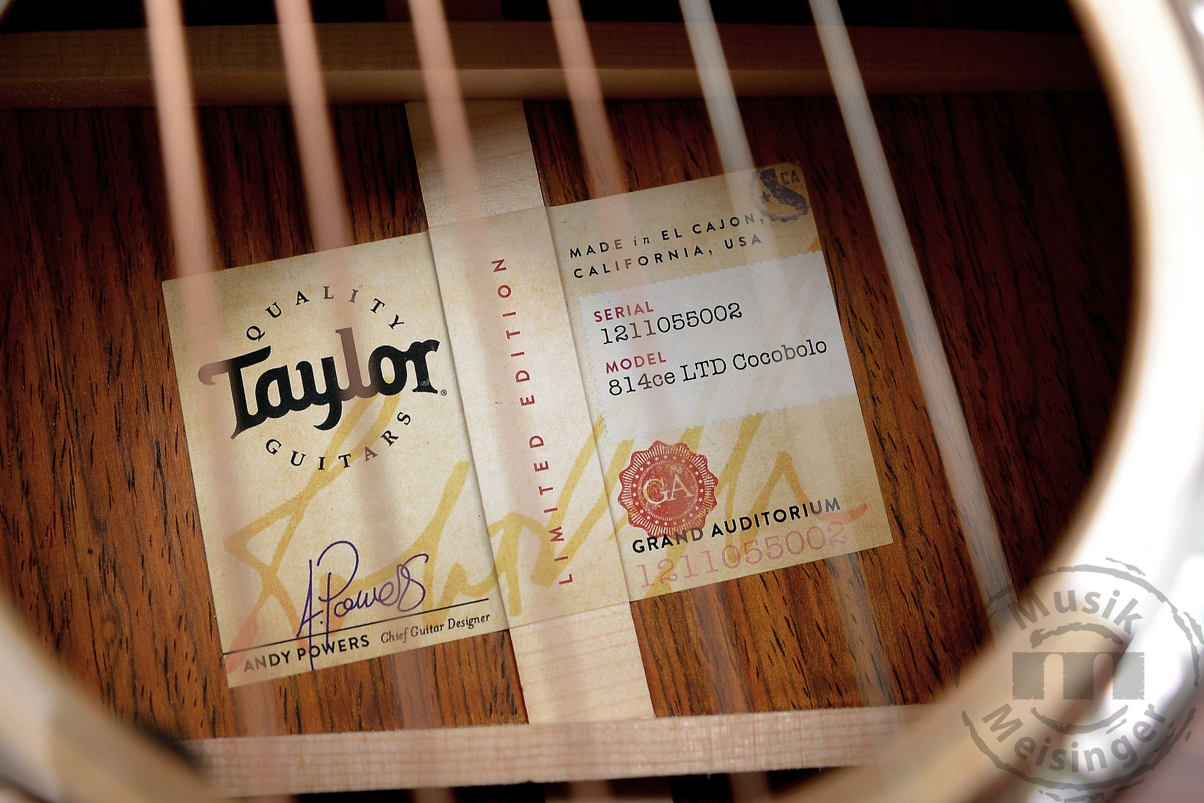 TAYLOR 814ce Cocobolo Next Generation LTD