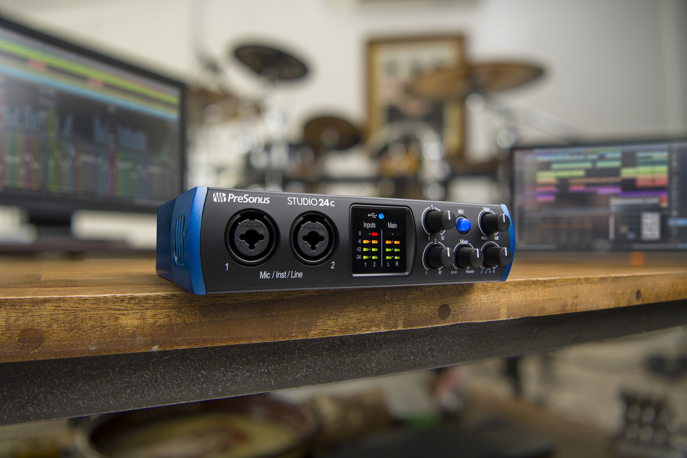 Presonus Studio24c 2x2 USB-C Audio-Interface