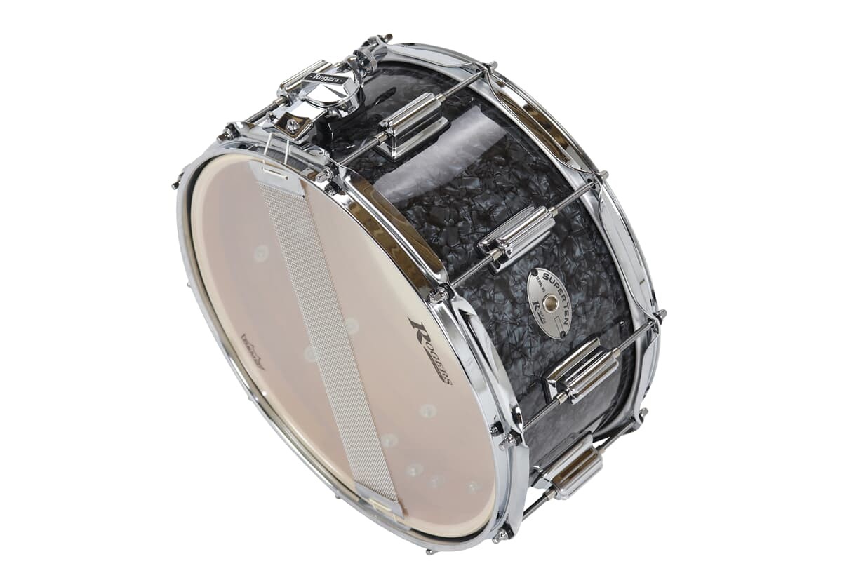 Rogers 14x6,5 Super Ten Black Pearl Rogers 14x6,5 Super Ten Black Pearl