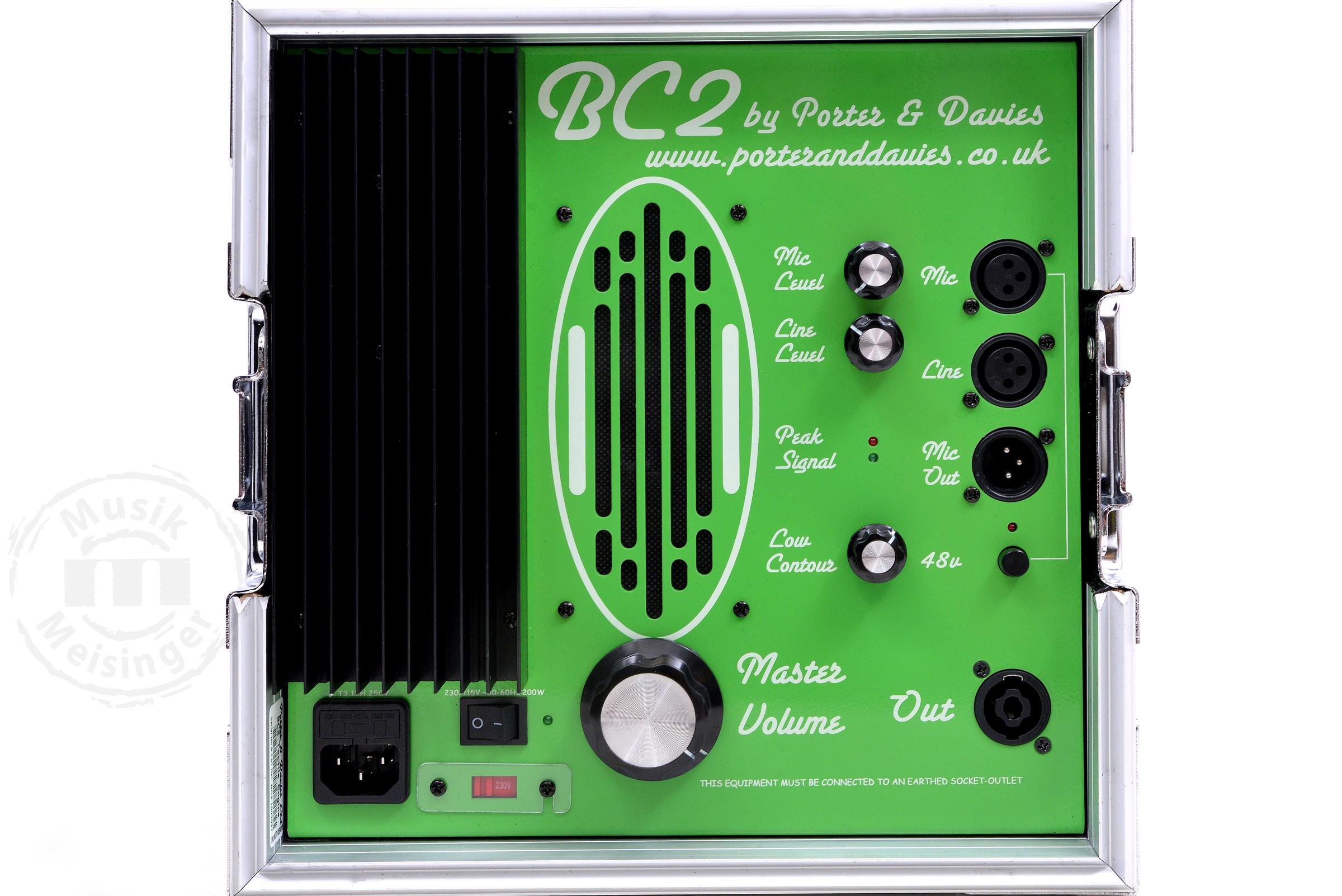 Porter & Davies BC2 - mit - Musik Meisinger Edt. Red/Black - Round Porter & Davies BC2 - mit - Musik Meisinger Edt. Red/Black - Round