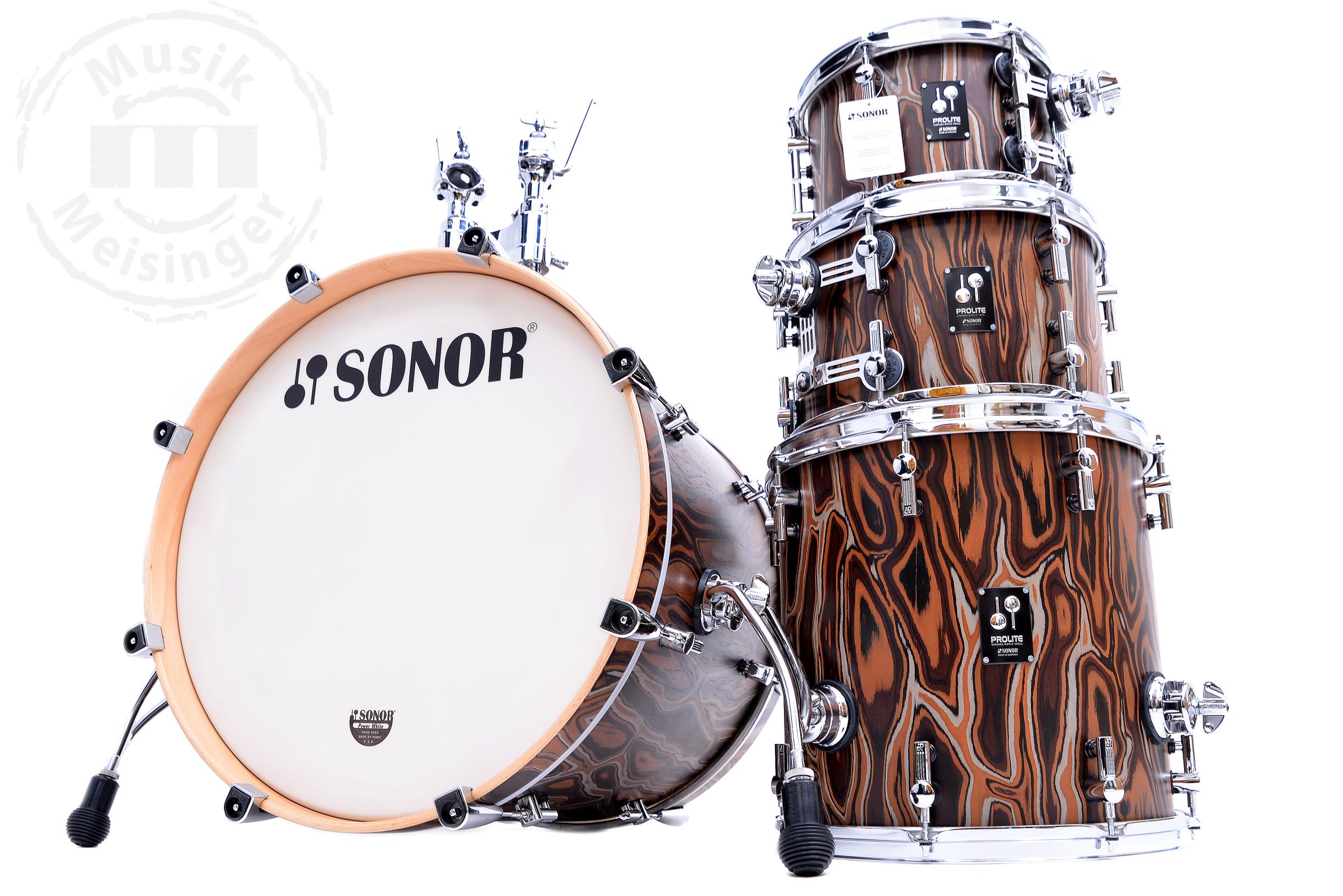 Sonor ProLite 20BD/10TT/12TT/14FT Elder Tree Sonor ProLite 20BD/10TT/12TT/14FT Elder Tree