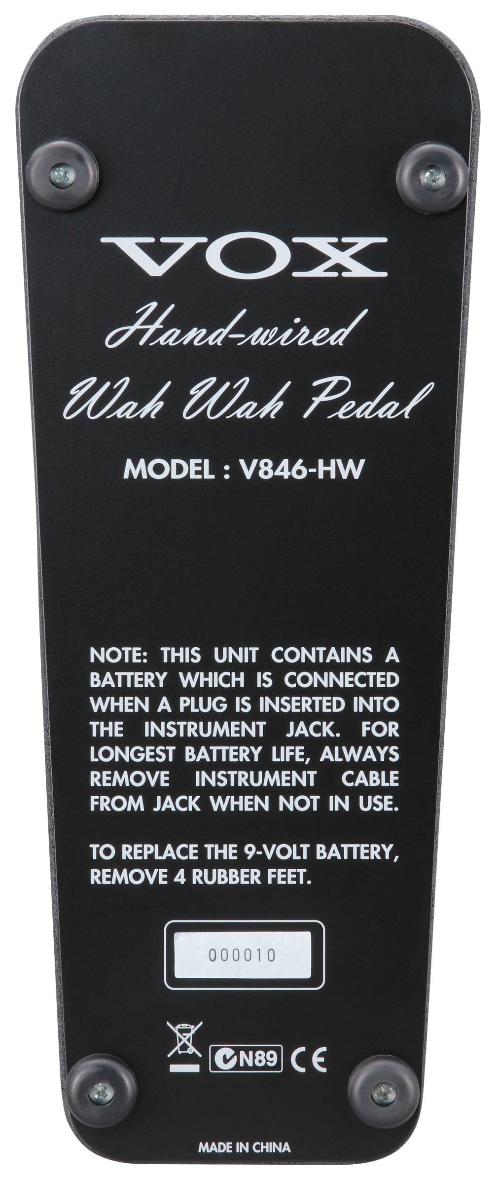 VOX V846HW Wah-Wah