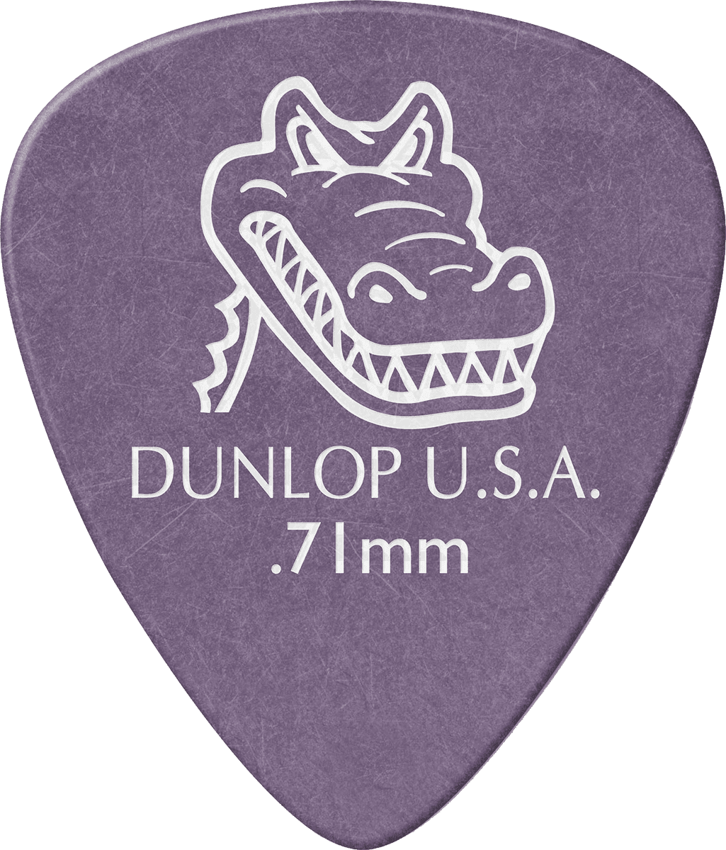 DUNLOP Gator Grip 0.71 mm (12 Stück) DUNLOP Gator Grip 0.71 mm (12 Stück)