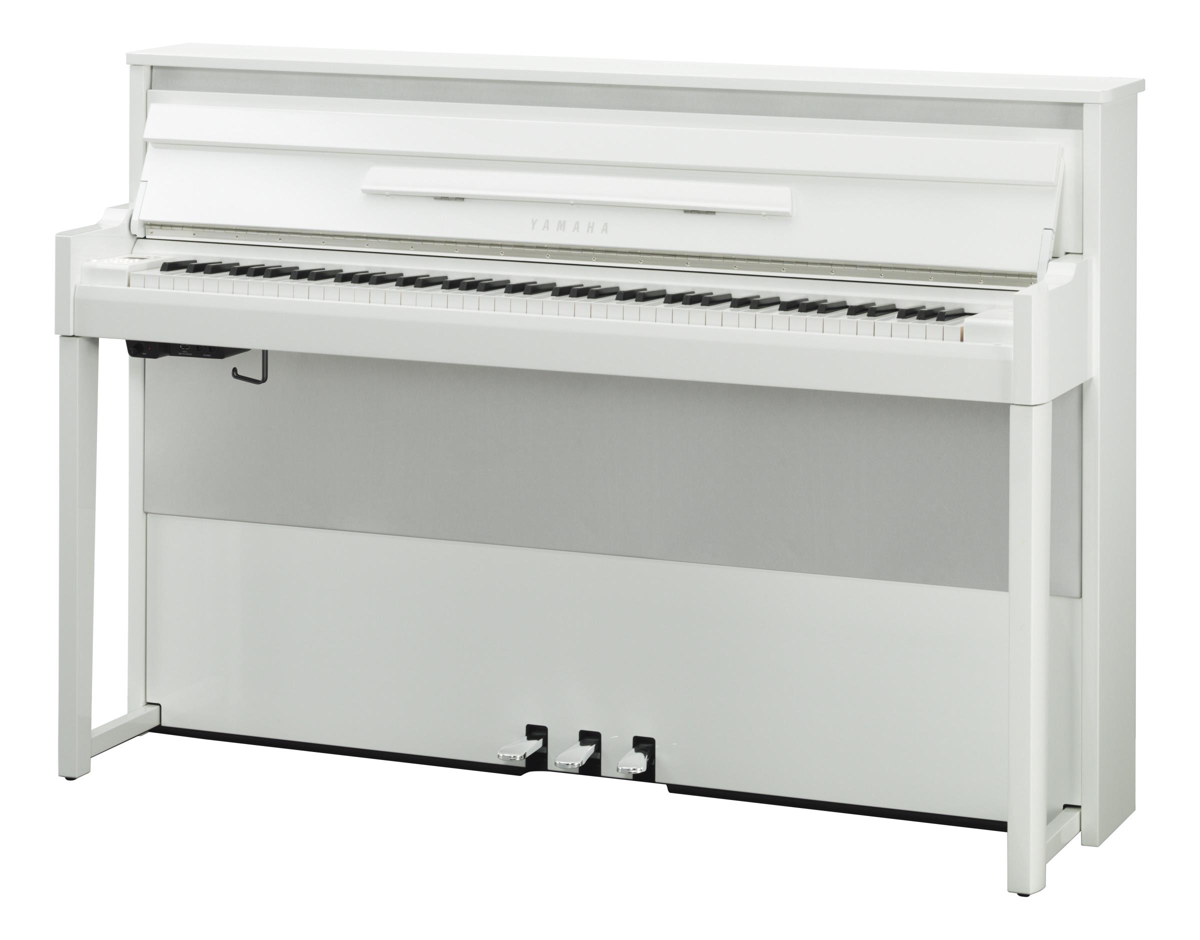 Yamaha NU1x Hybrid Piano weiß hochglanz