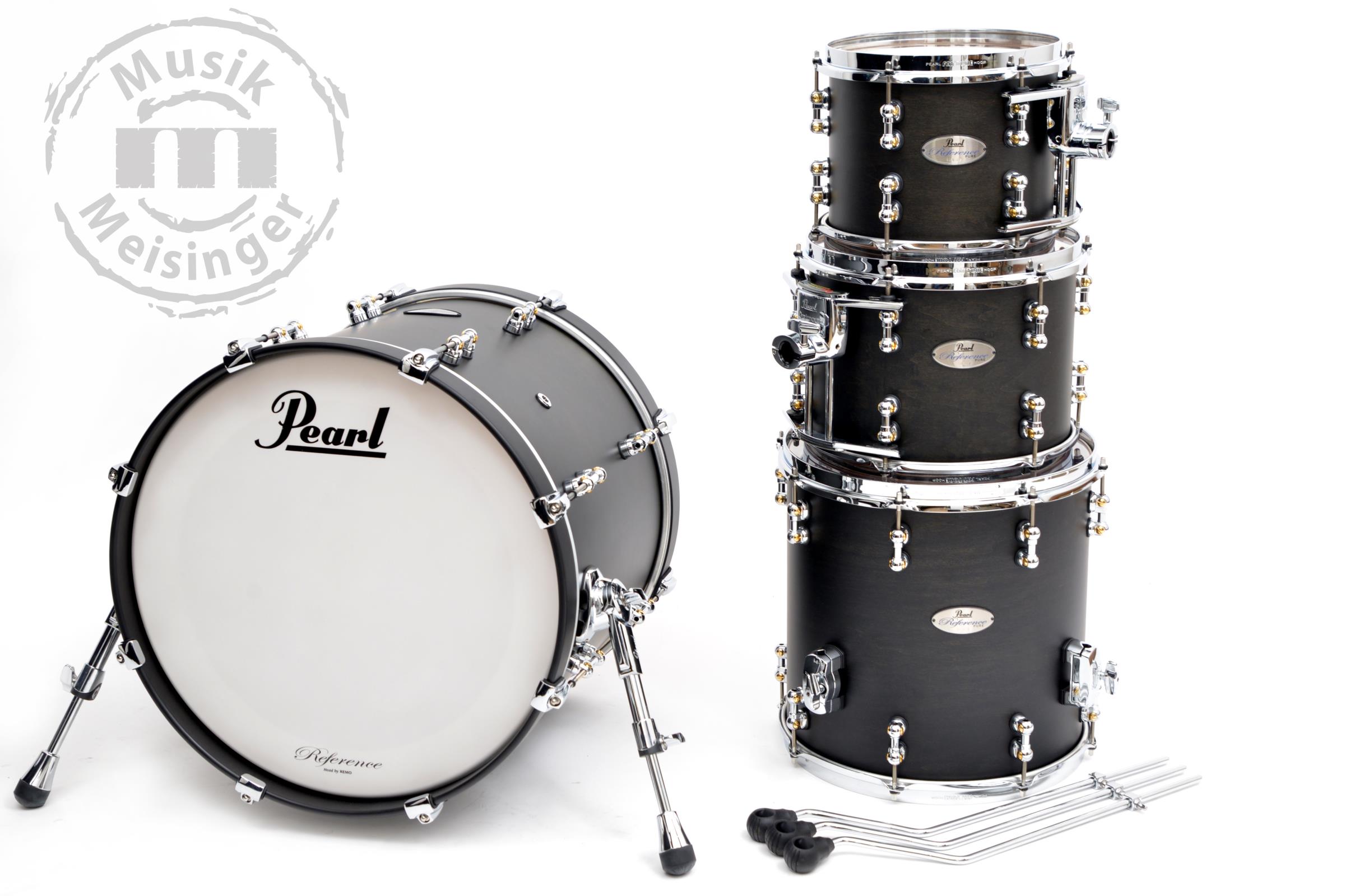 Pearl Reference Pure 20B/10T/12T/14FT Matte Black