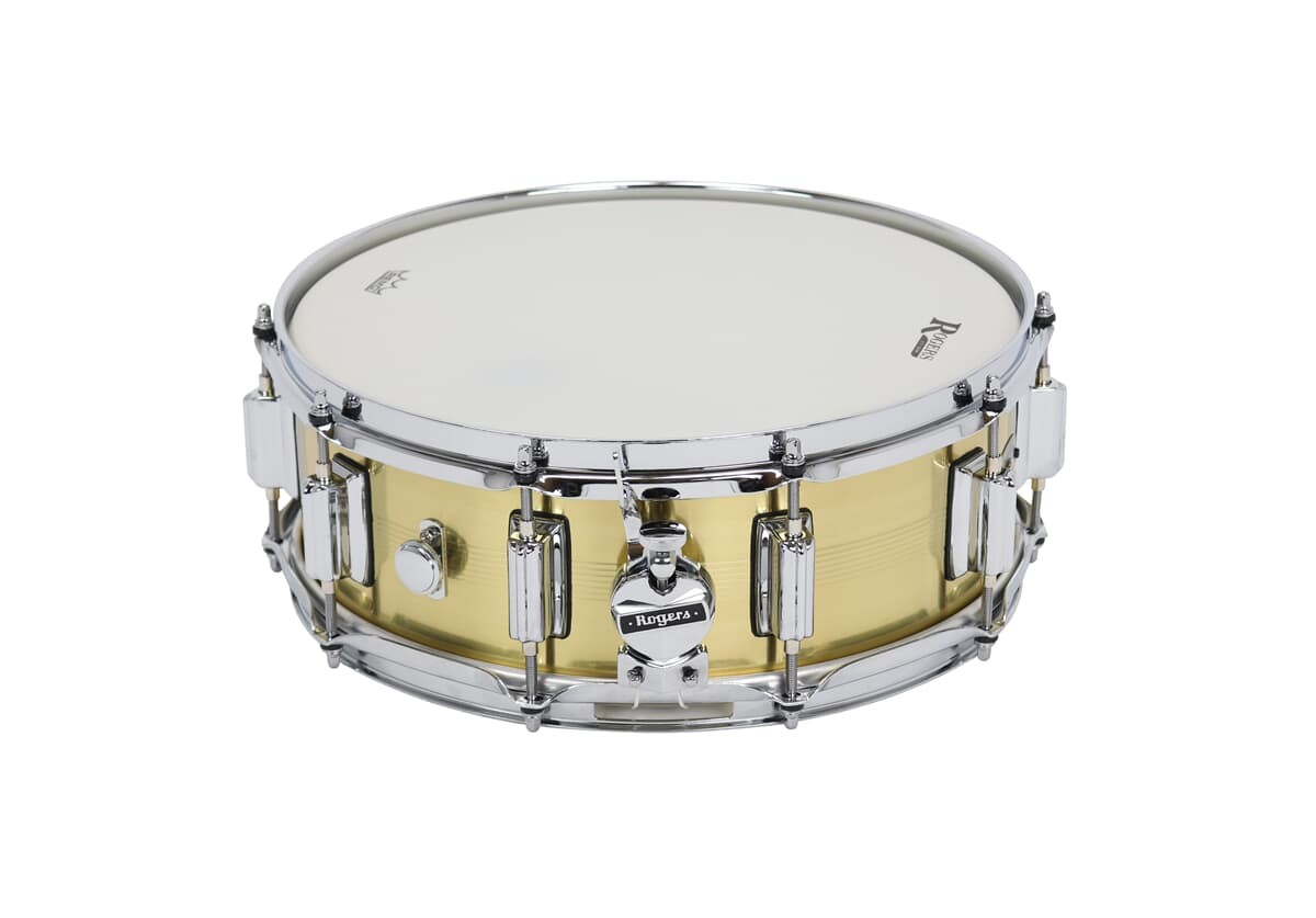 Rogers 14x5 Super Ten 7 Line Natural Brass
