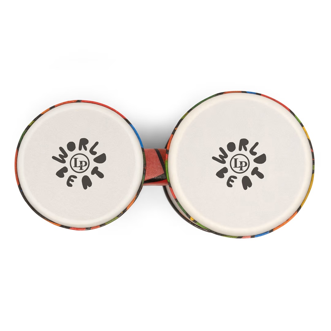LP LP7012 World Beat Bongos 6" & 8"
