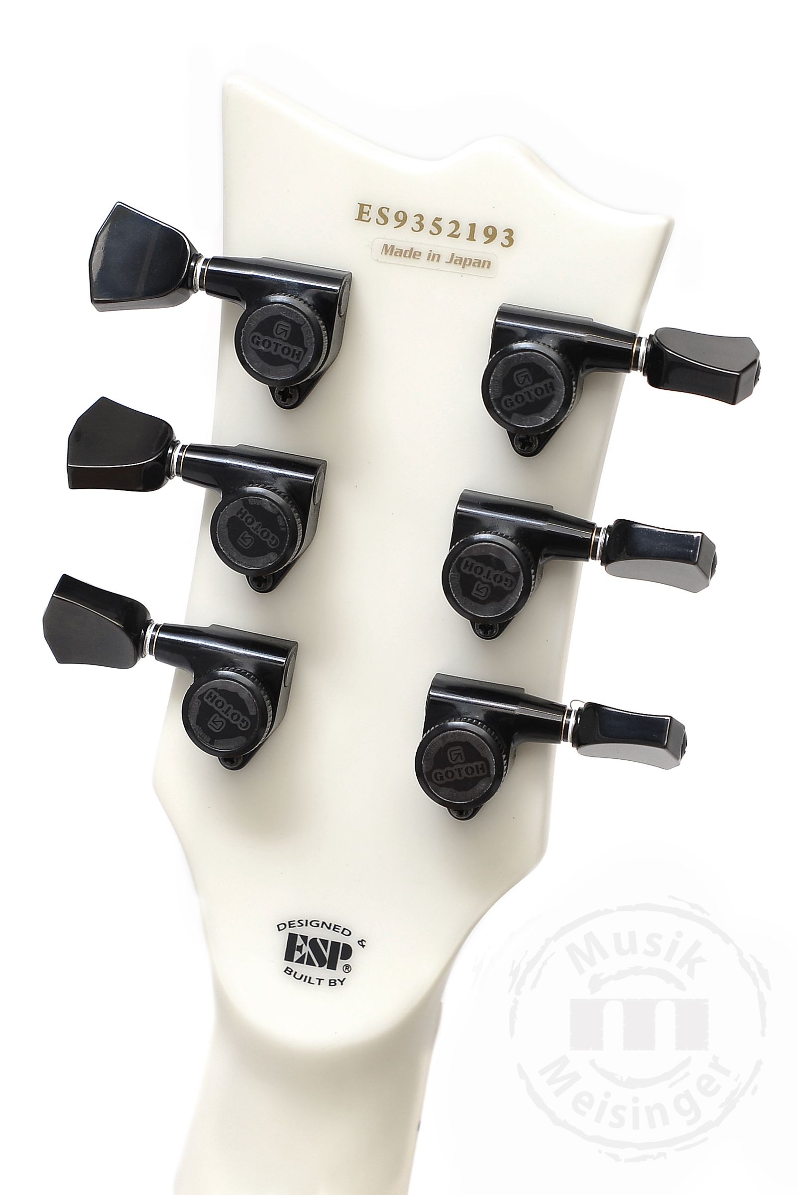 ESP E-II Eclipse Snow White Satin #GEBRAUCHT