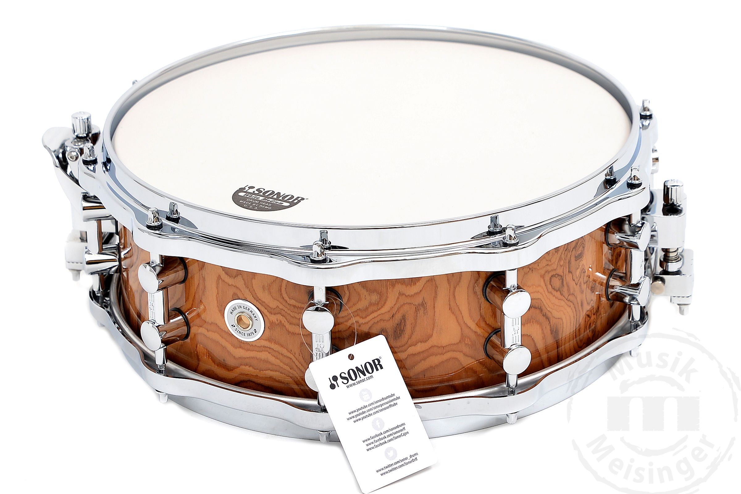 Sonor ProLite 14x5 Snare Chocolate Burl (Die Cast)