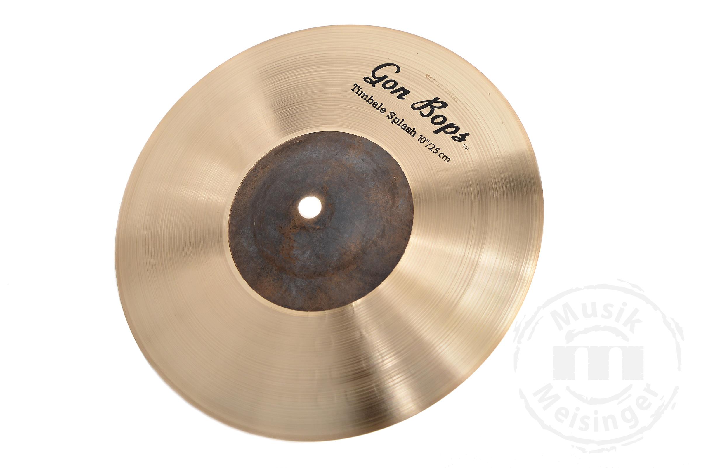 Gon Bops Splash 10" Timbale Natural Finish