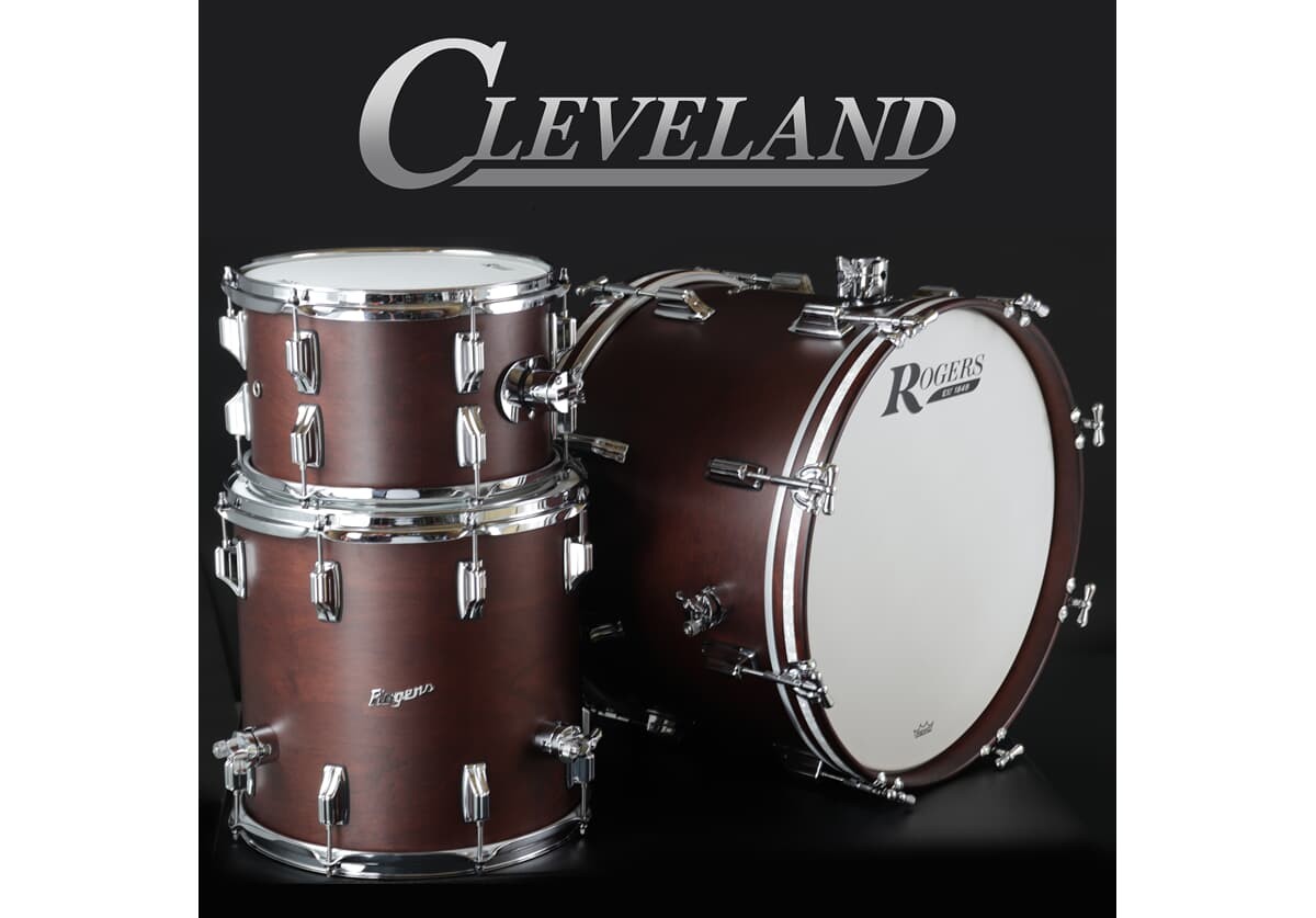 Rogers USA Cleveland 22B/13T/16FT Dark Mahogany Satin