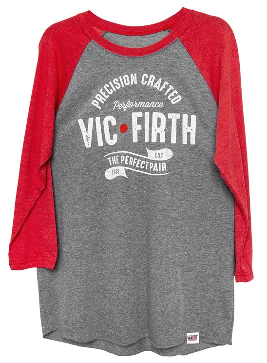 Vic Firth Raglan Shirt L
