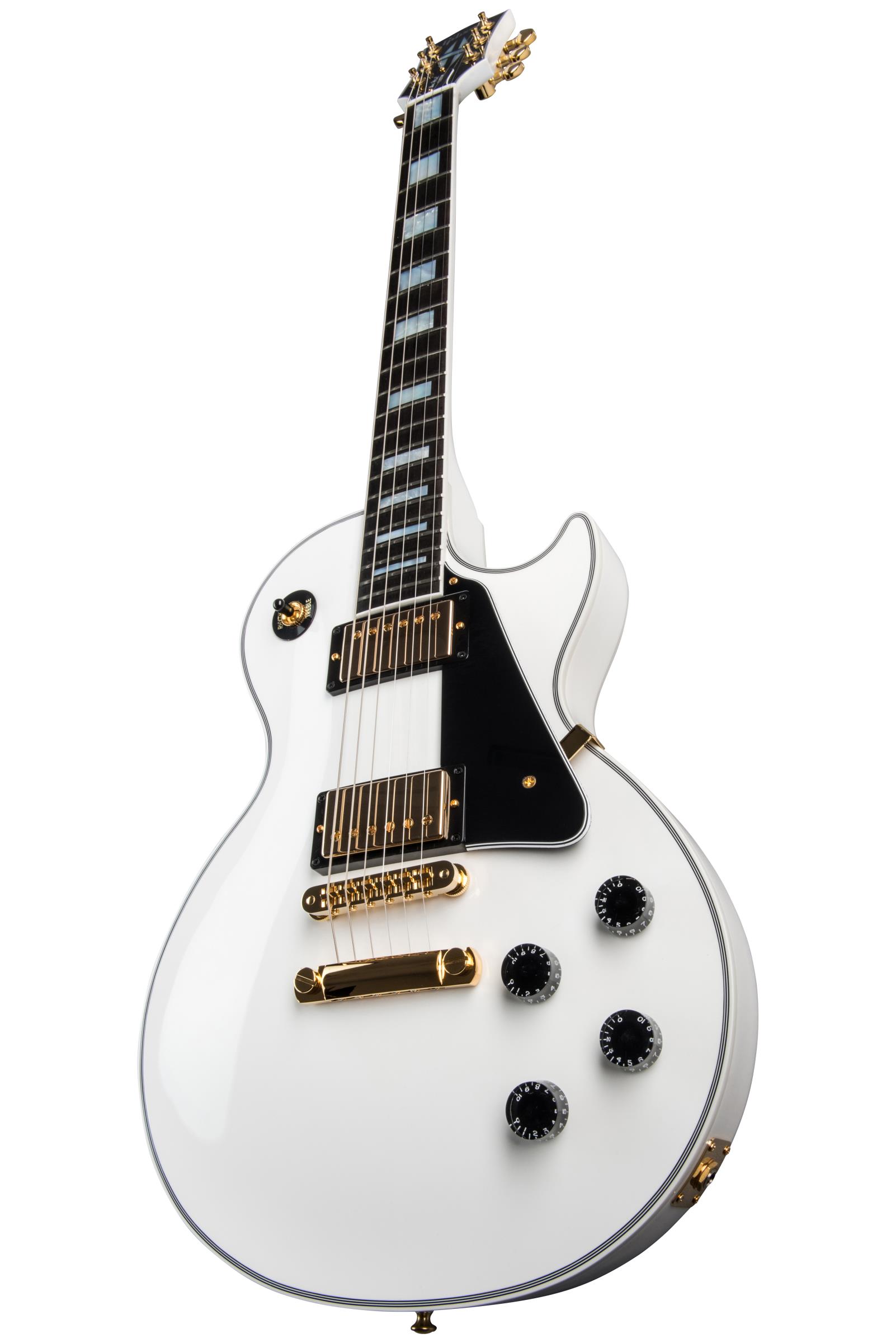 GIBSON Les Paul Custom Alpine White GH