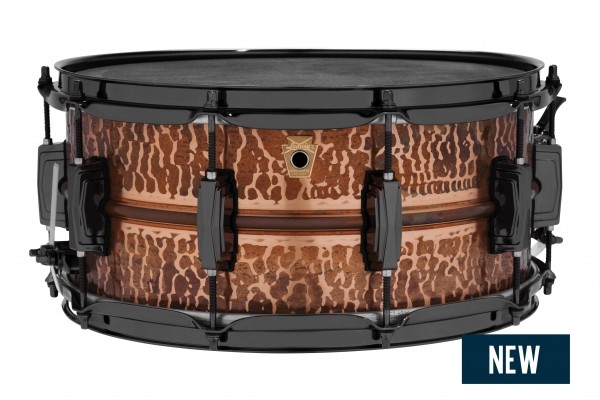 Ludwig Copperphonic Raw 14x6.5 Snare Drum