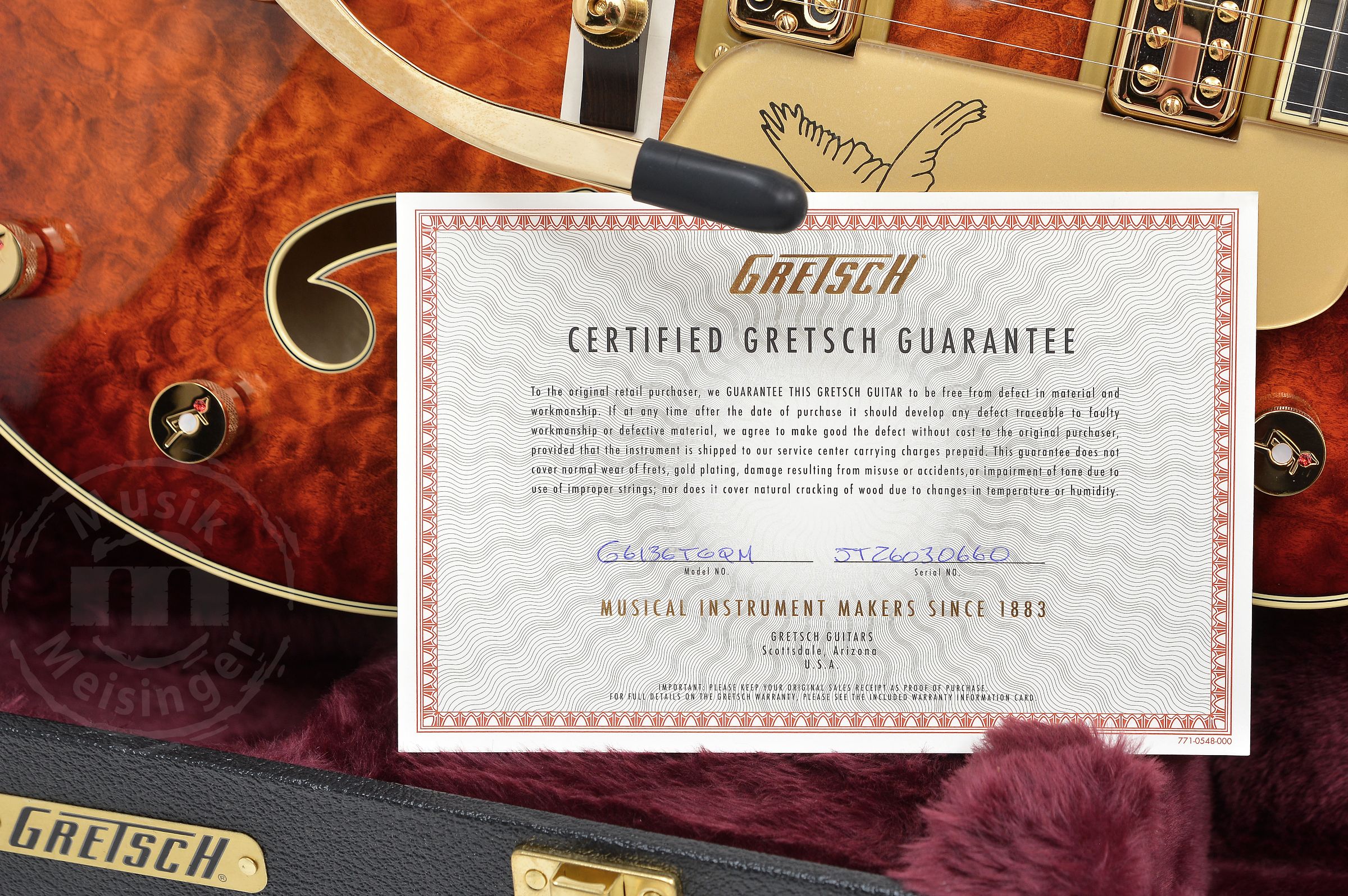 GRETSCH G6136TGQM-59 LTD QLT FRGLW WC