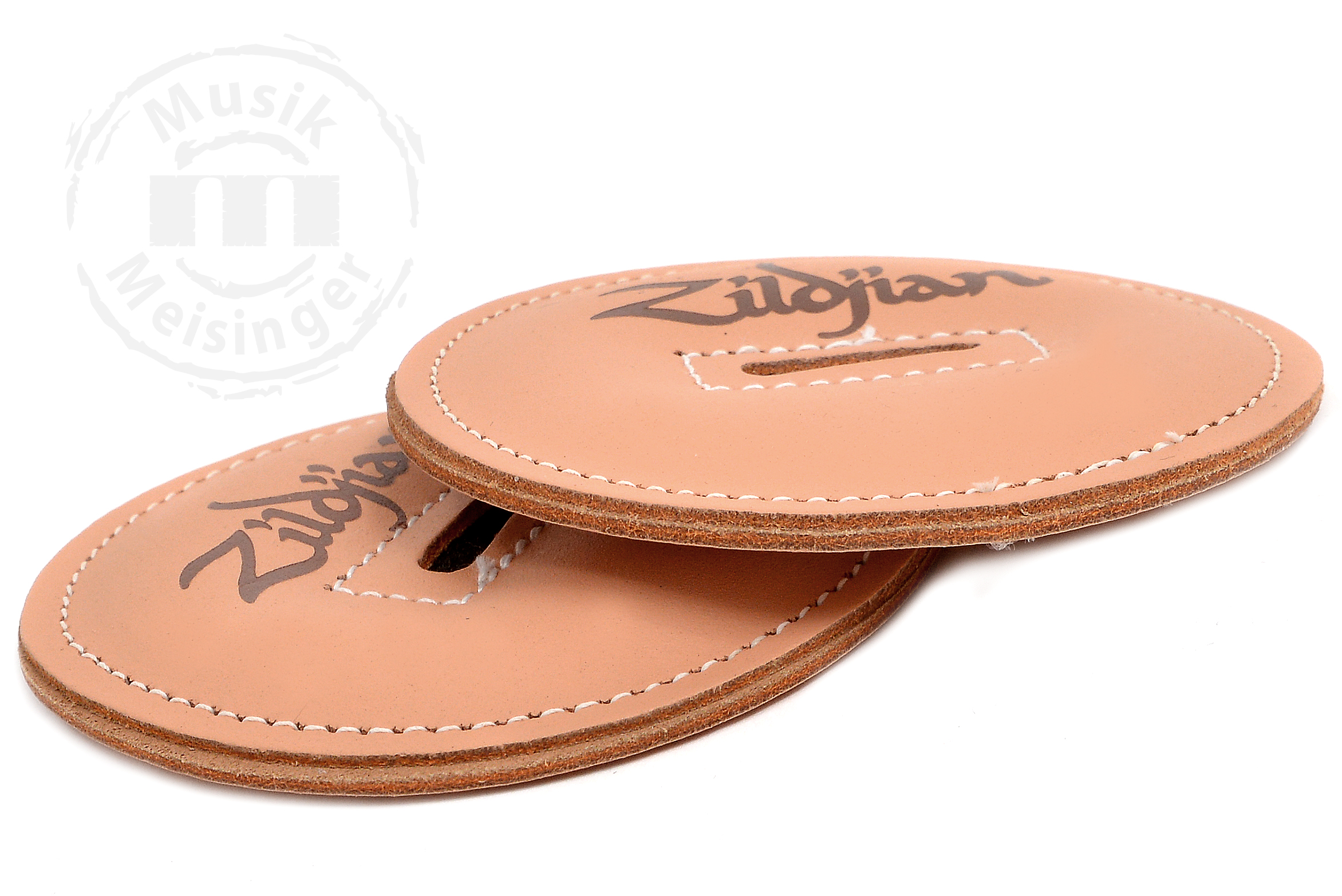 Zildjian Beckenpads Leder, braun (Paar)