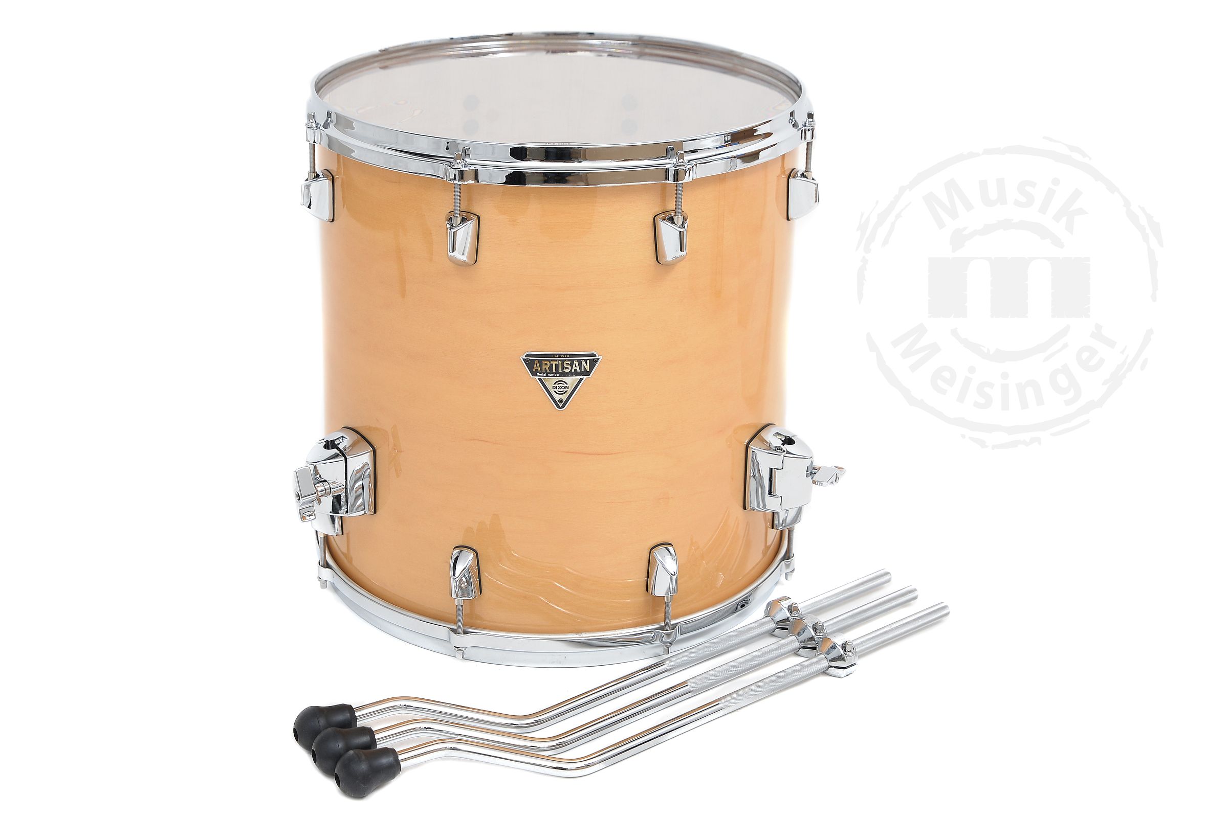 Dixon Artisan Maple 16" Floortom Natural