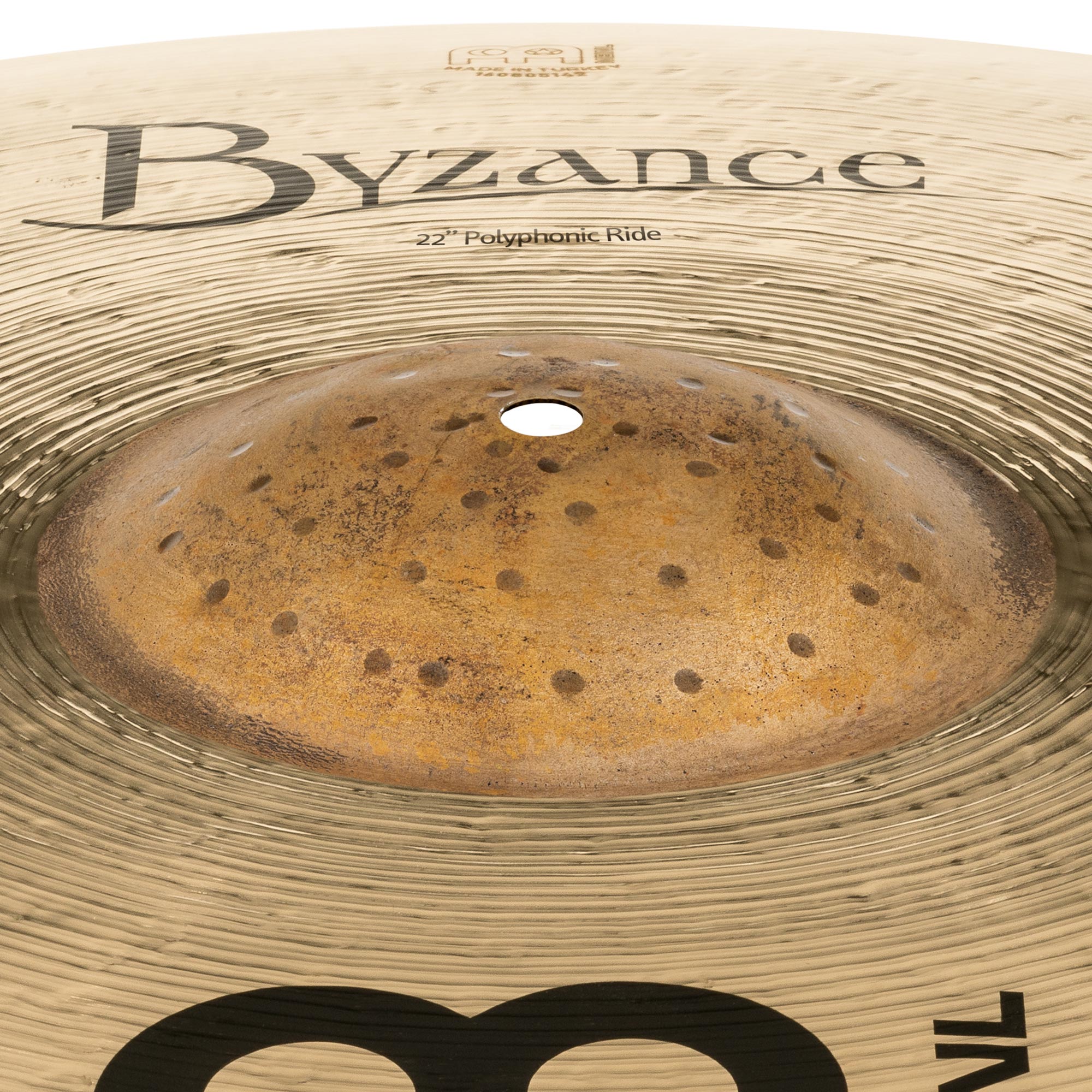 Meinl Byzance 22" Polyphonic Ride Brilliant Meinl Byzance 22" Polyphonic Ride Brilliant