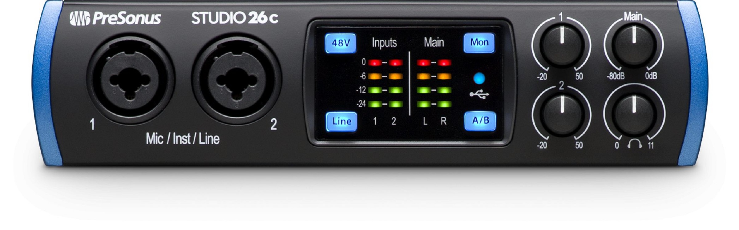 Presonus Studio26c 2x4 USB-C Audio-Interface
