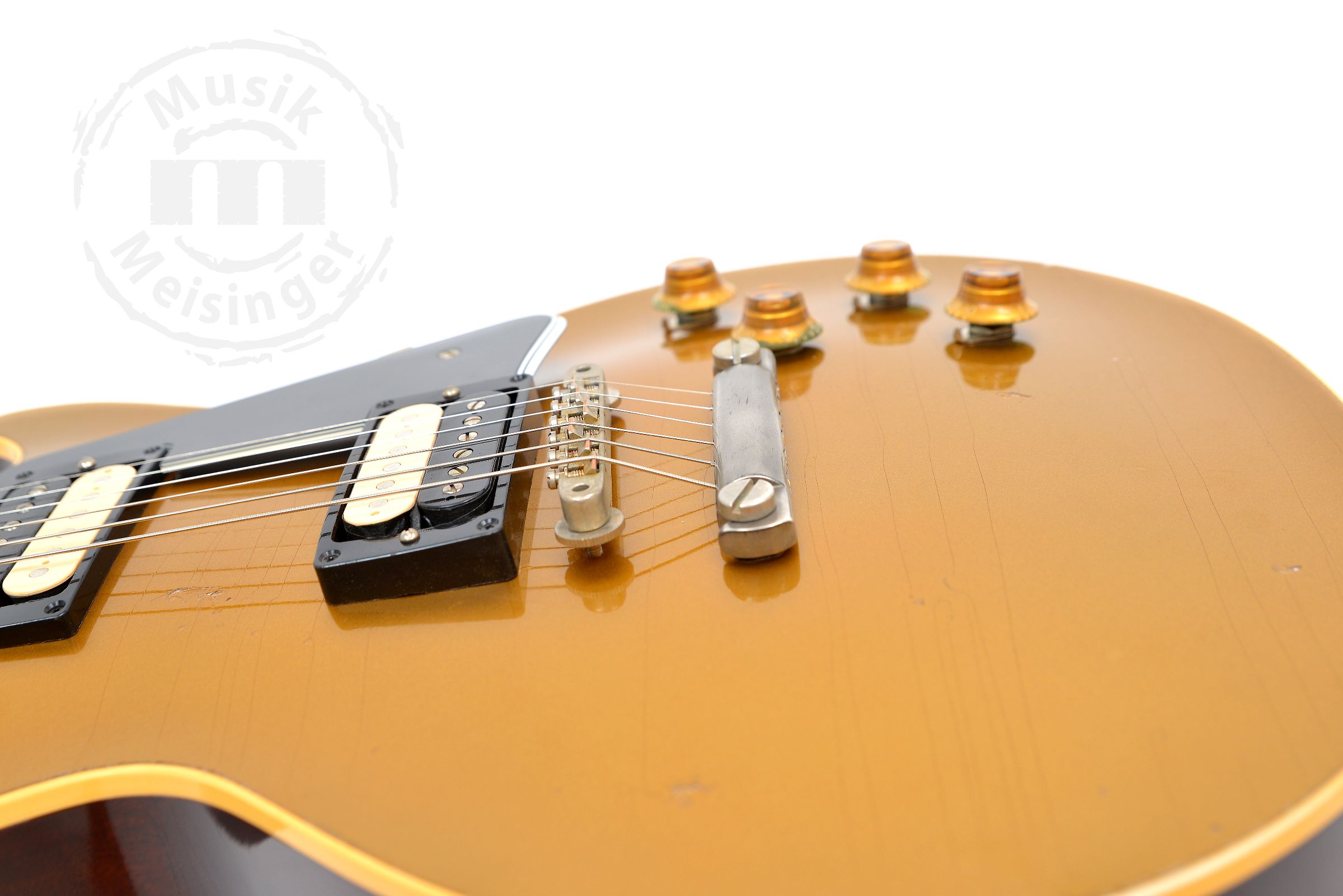 GIBSON 57 Les Paul Standard Goldtop Darkback Light Aged NH