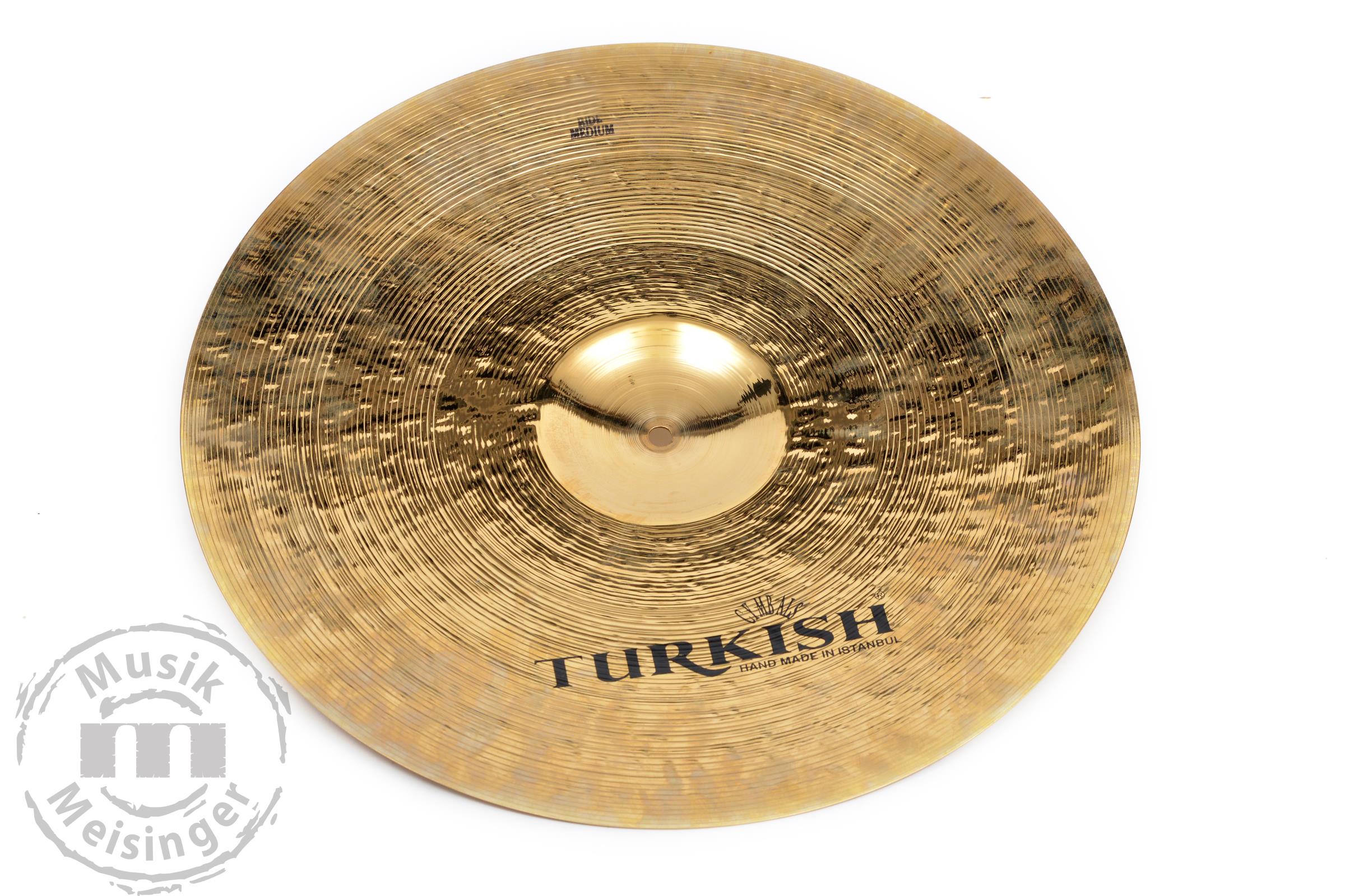 Turkish Cymbals Rock Beat 21" Ride Medium