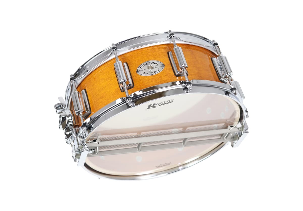 Rogers 14x5 Dyna-Sonic Snare Fruitwood Stain